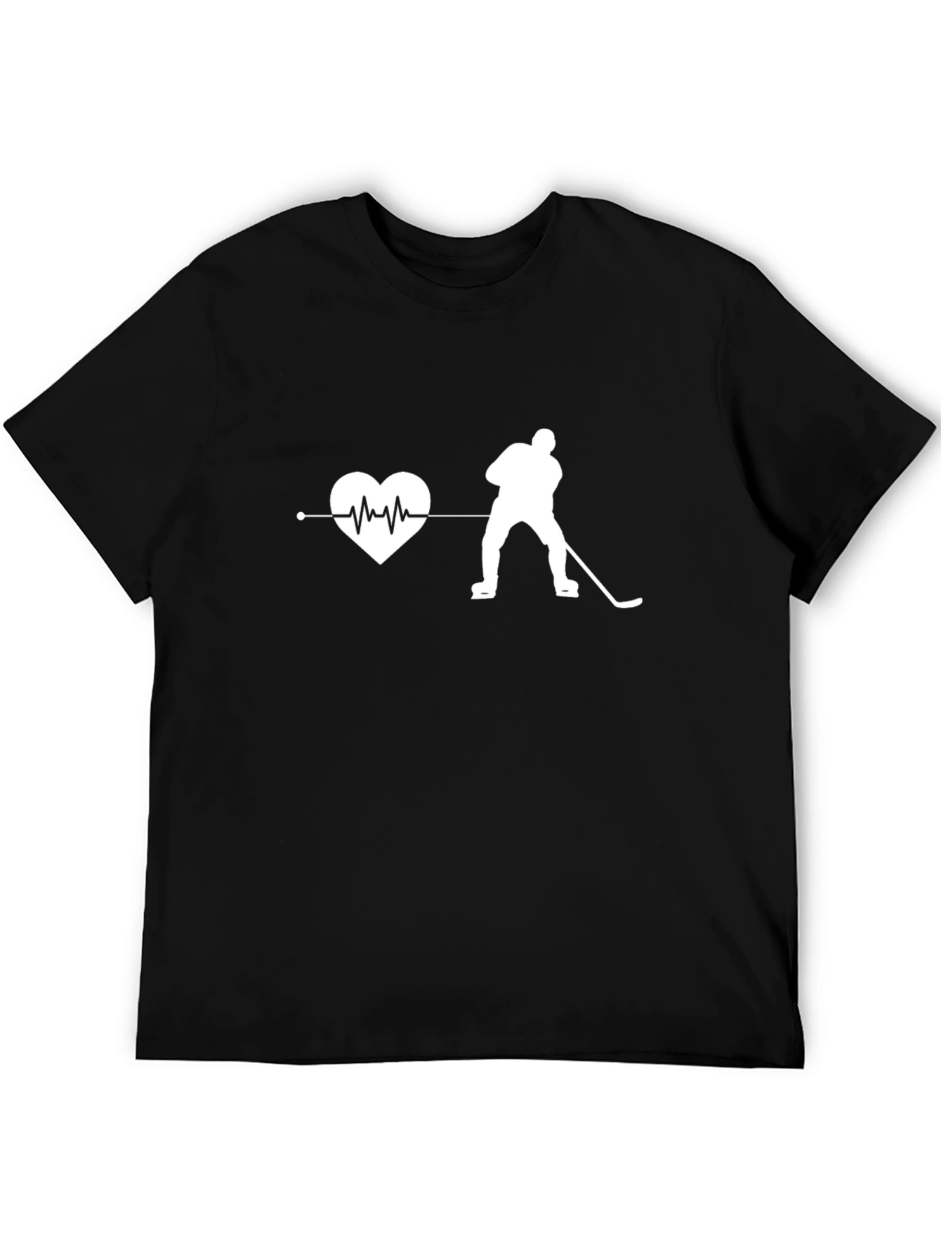 Hockey Heartbeat T-Shirt - Passion for the Game