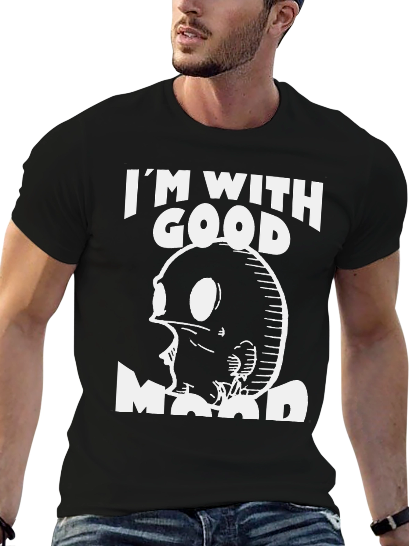 Im With Good Mood Graphic Tee