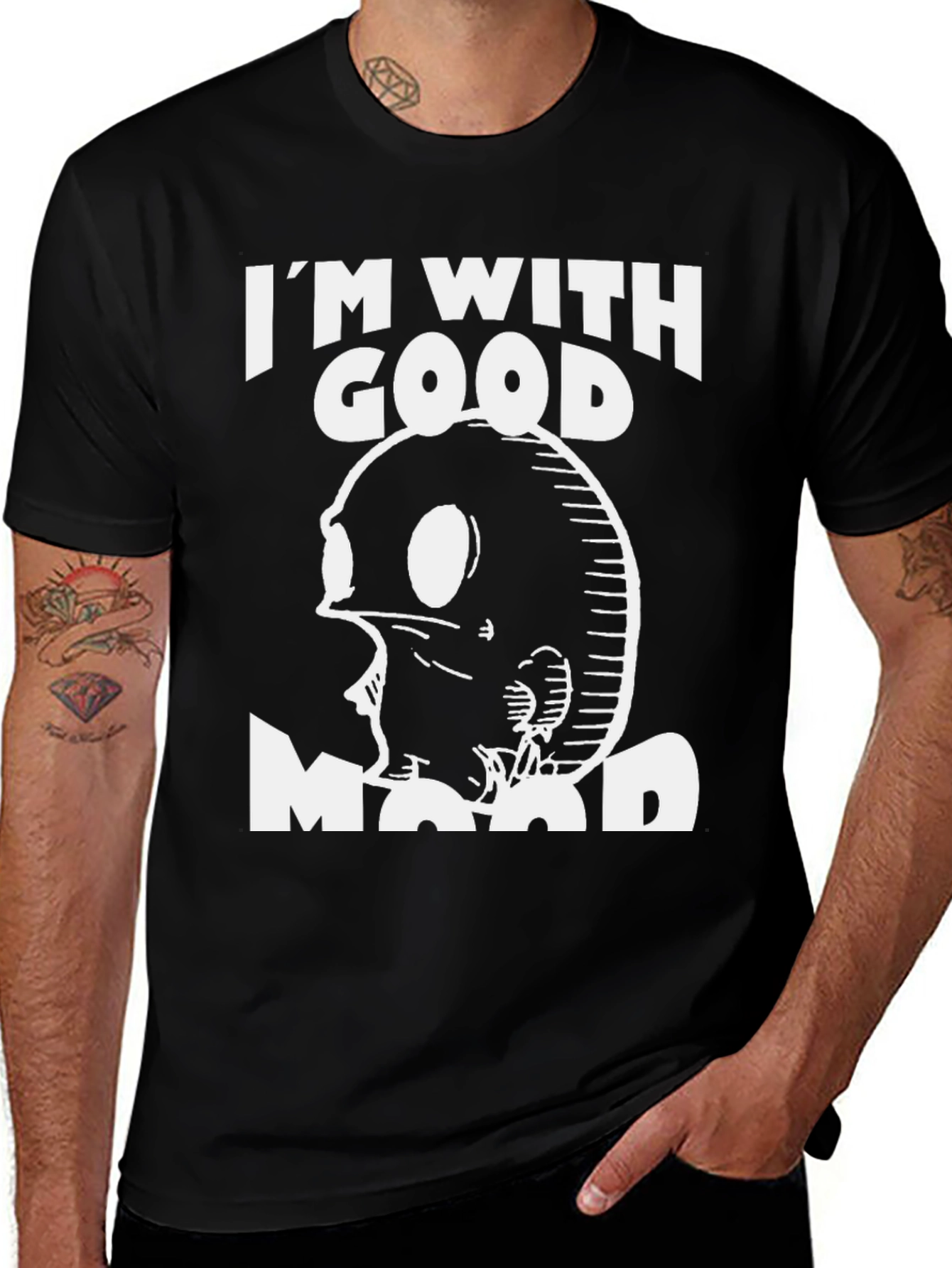 Im With Good Mood Graphic Tee
