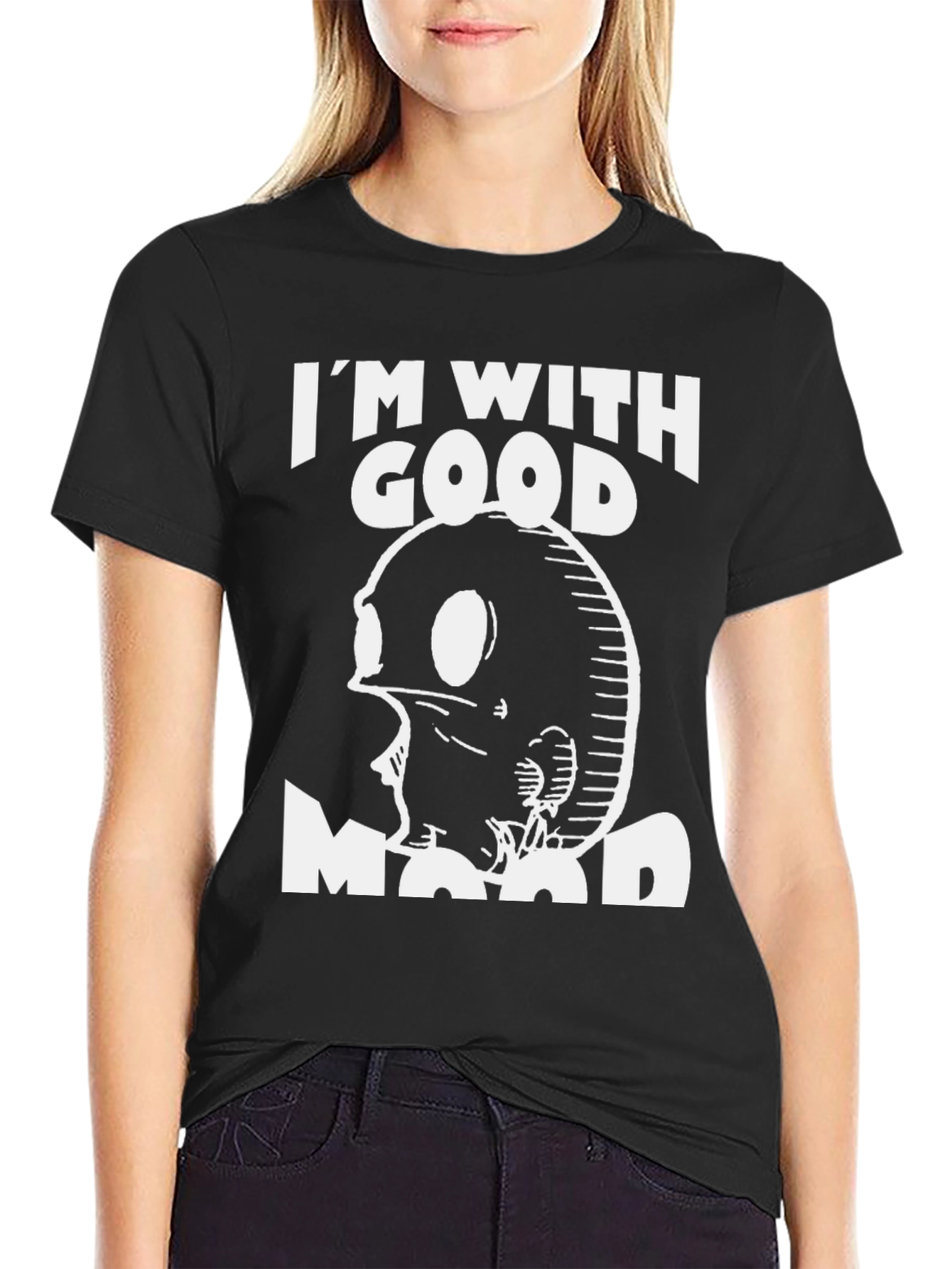 Im With Good Mood Graphic Tee