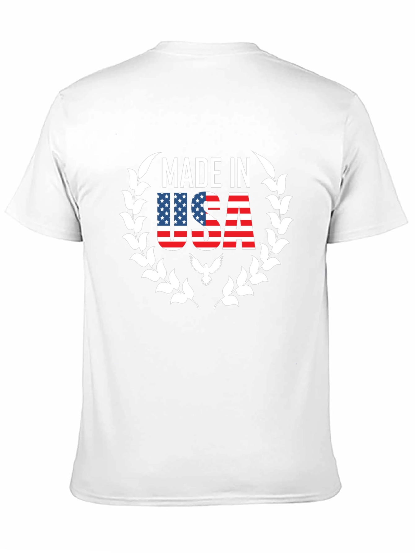 Made in USA Graphic T-Shirt - Patriotic Black Tee