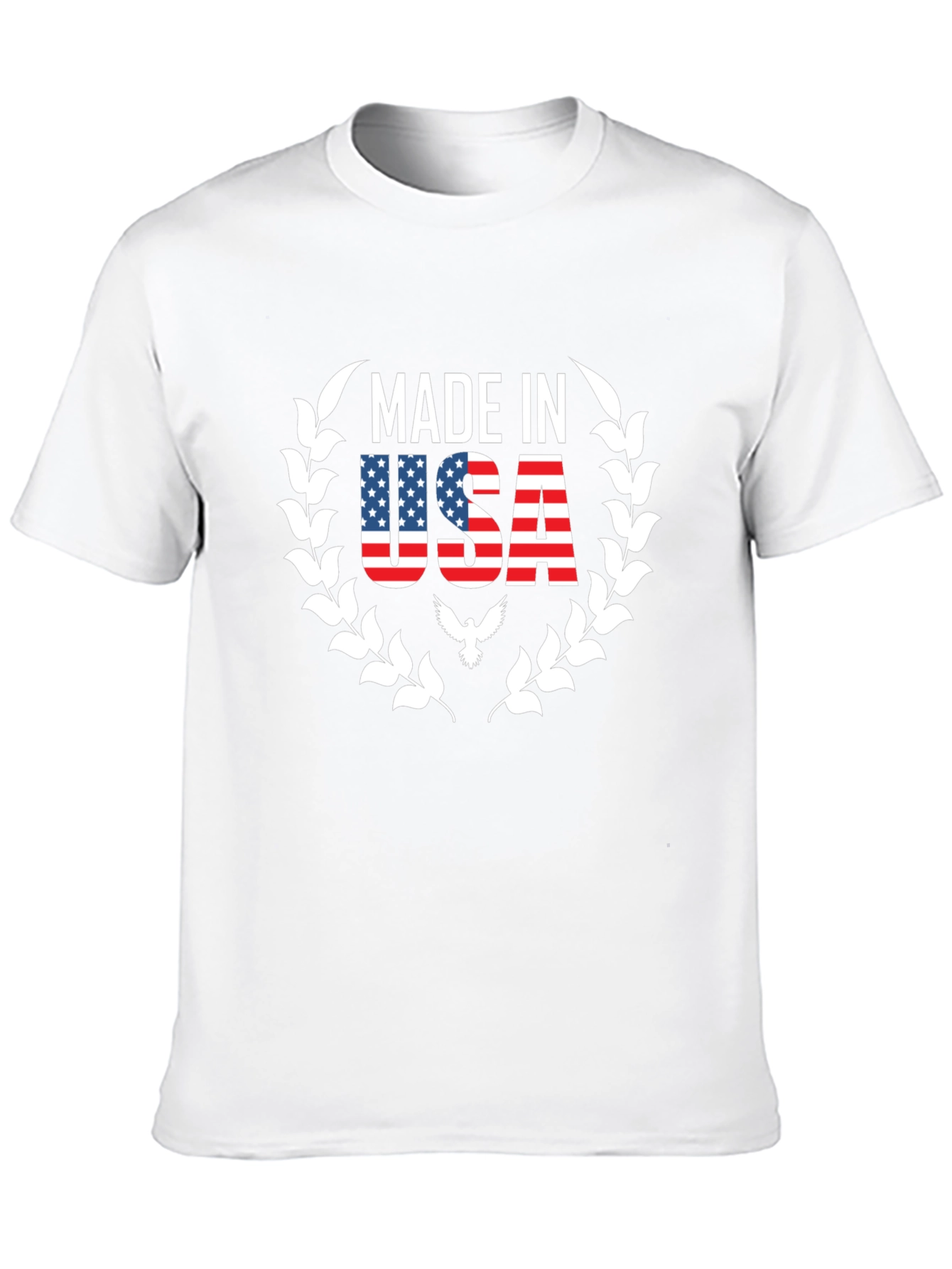 Made in USA Graphic T-Shirt - Patriotic Black Tee