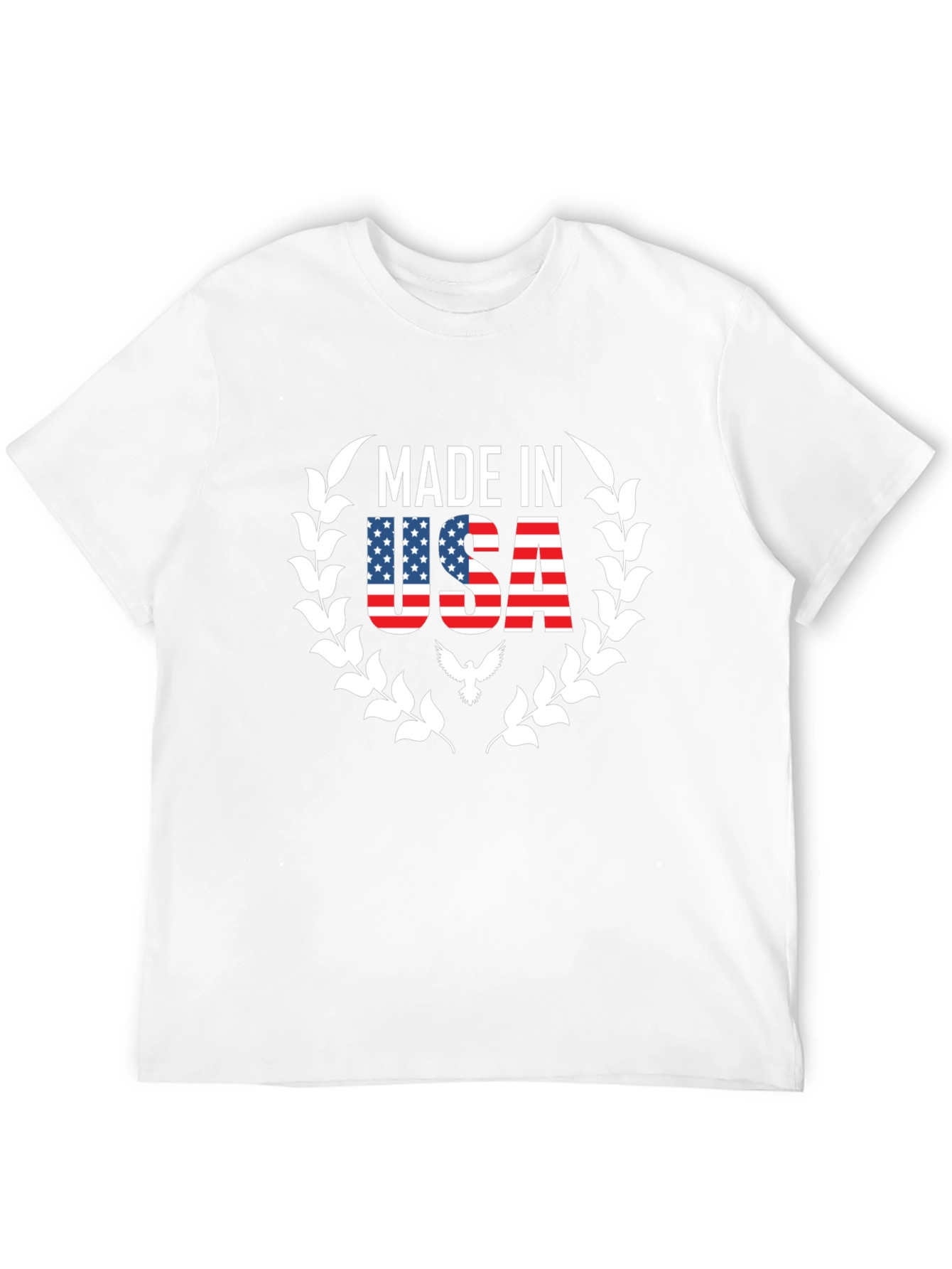 Made in USA Graphic T-Shirt - Patriotic Black Tee