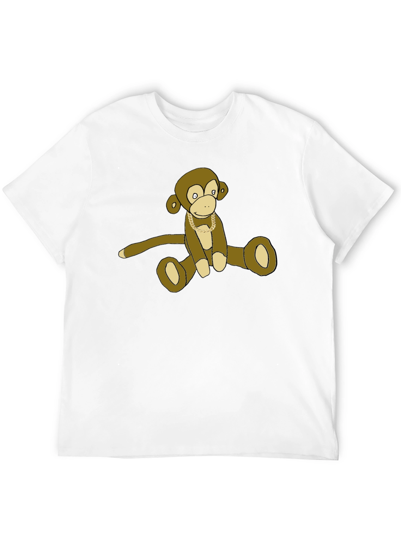 Monkey Chain T-Shirt - Cool Casual Tee