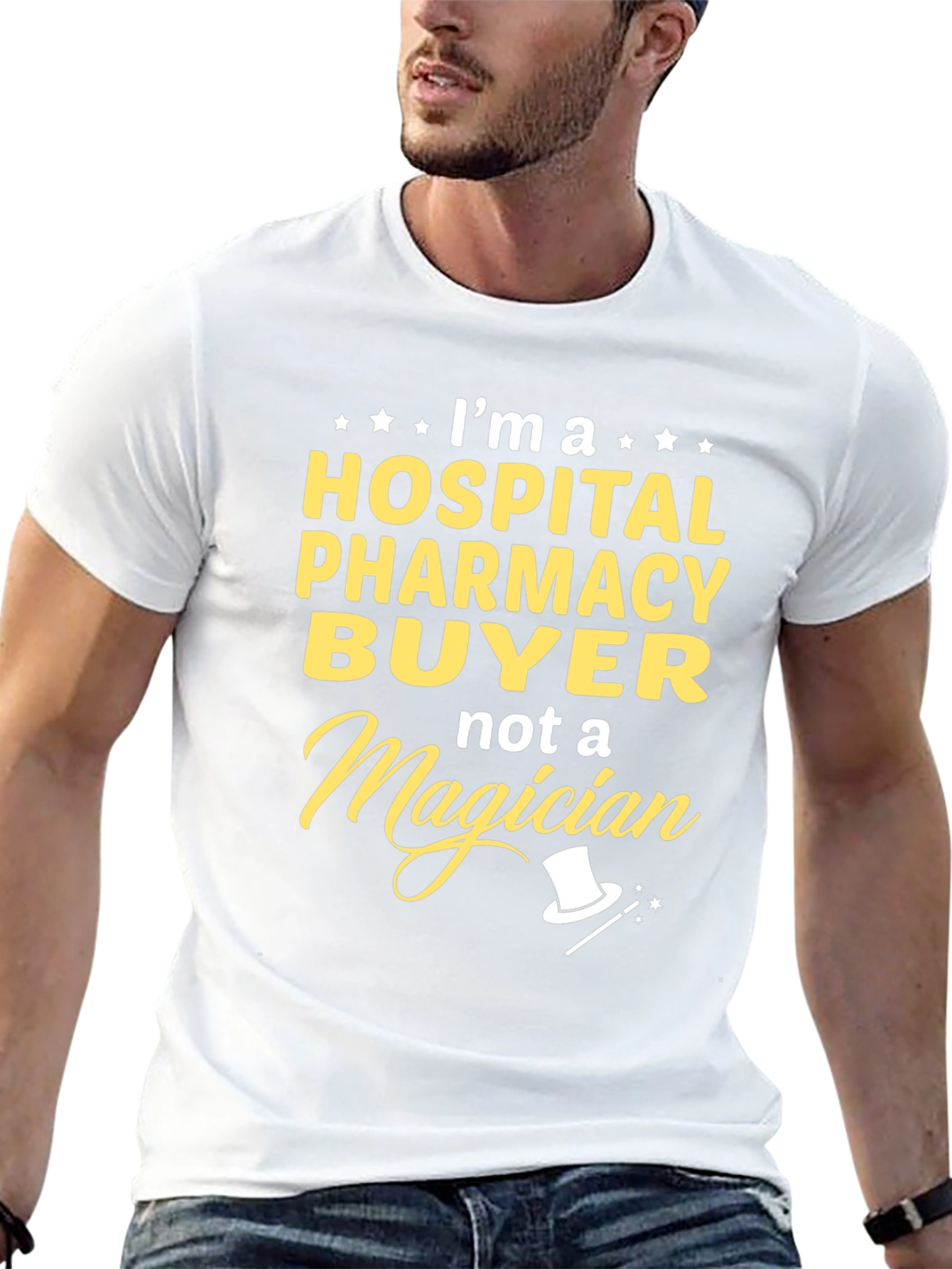 Hospital Pharmacy Buyer T-Shirt - Not a Magician