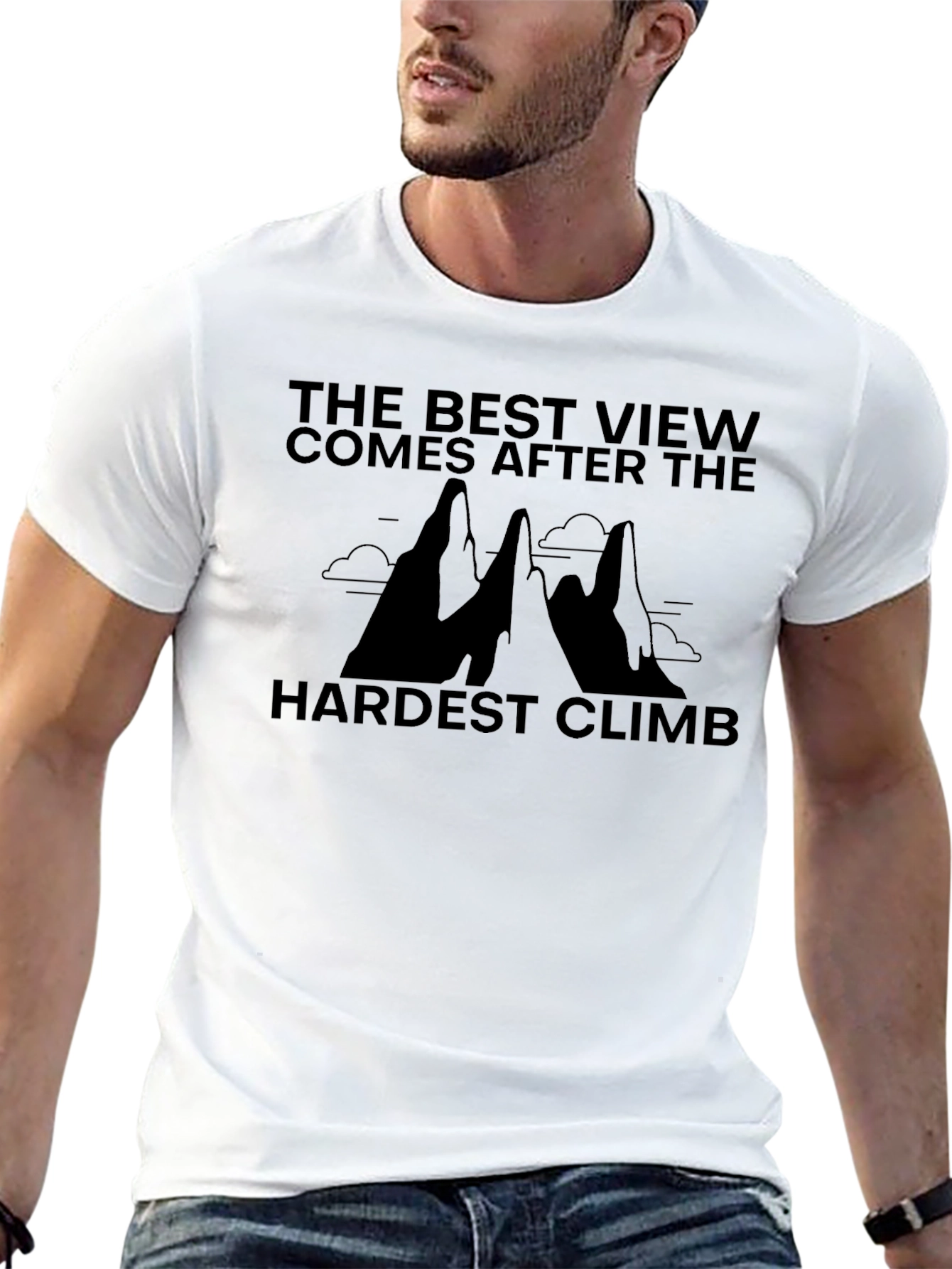Motivational Mountain Climb T-Shirt