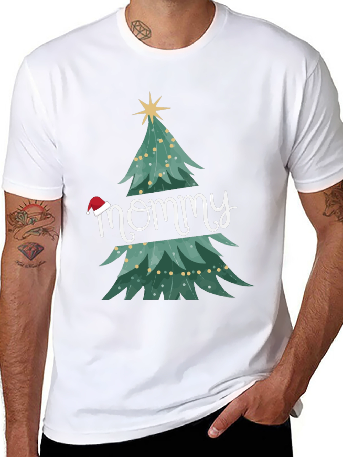 Mommy Christmas Tree T-Shirt