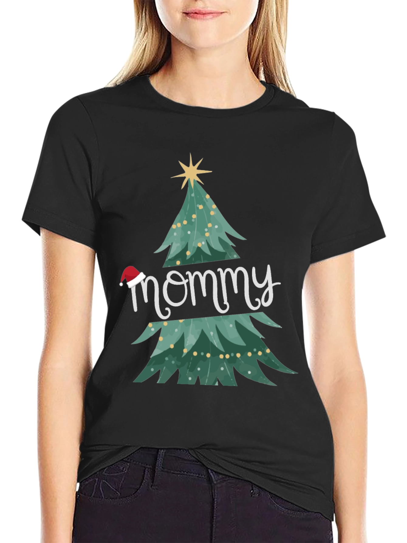 Mommy Christmas Tree T-Shirt