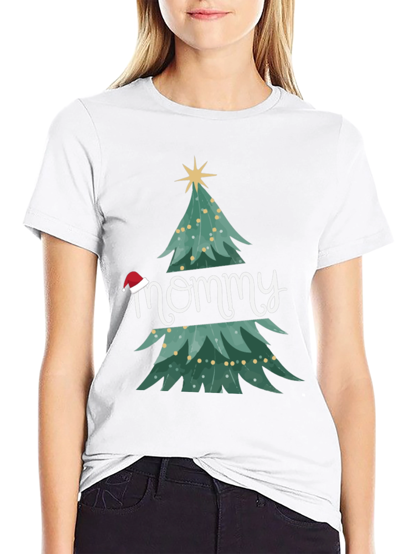 Mommy Christmas Tree T-Shirt