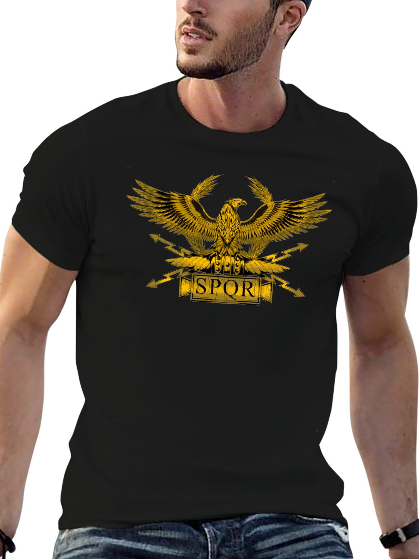SPQR Roman Eagle T-Shirt