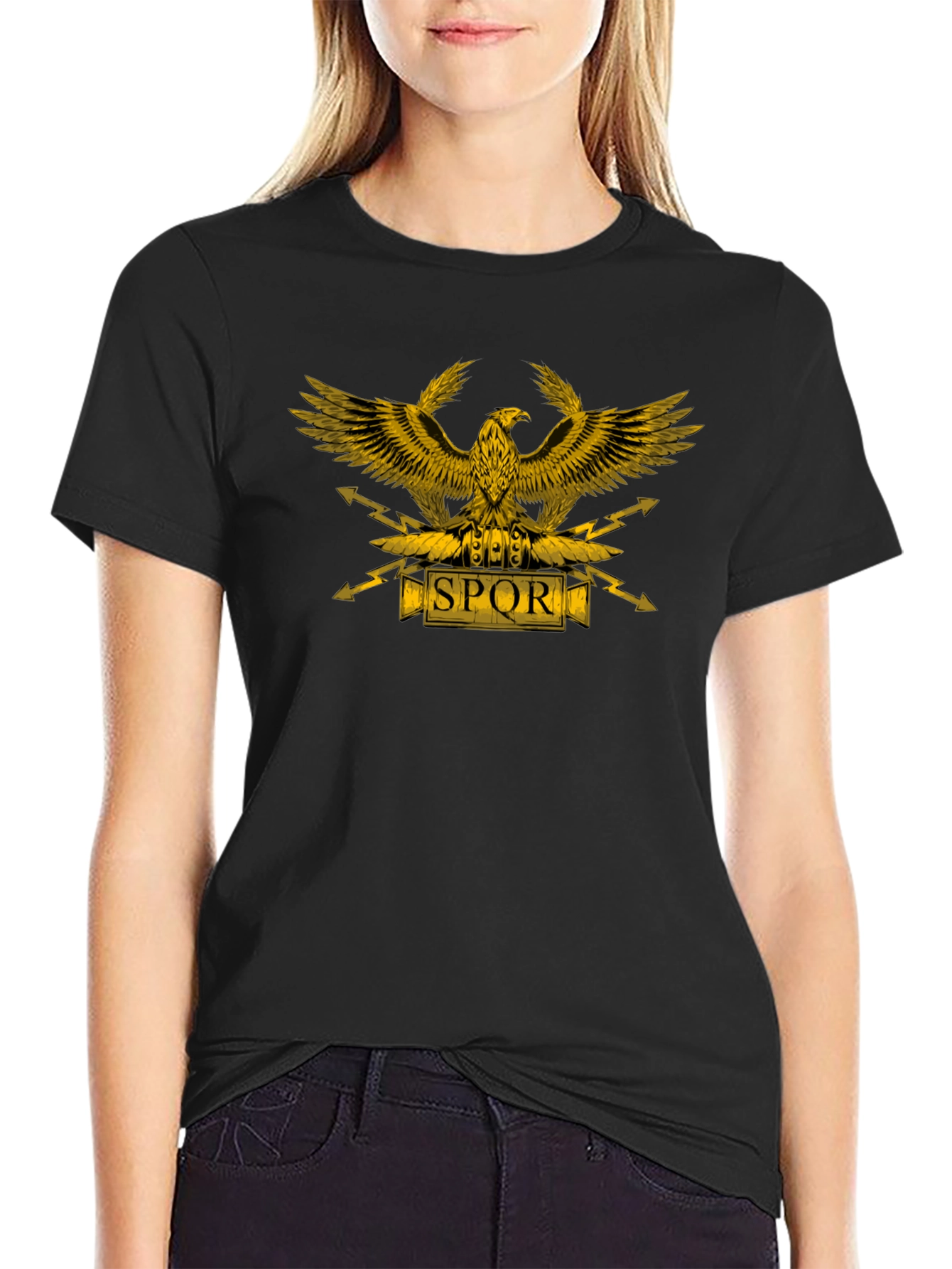 SPQR Roman Eagle T-Shirt