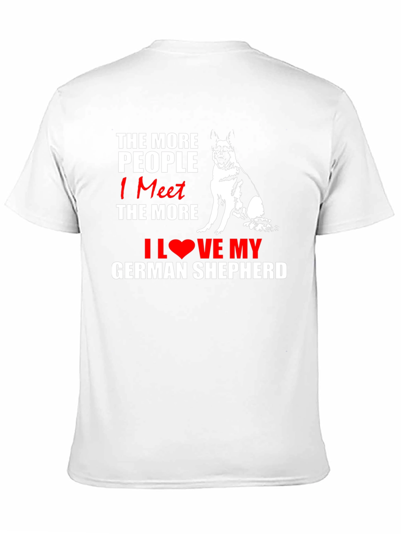 German Shepherd Lover Graphic Tee