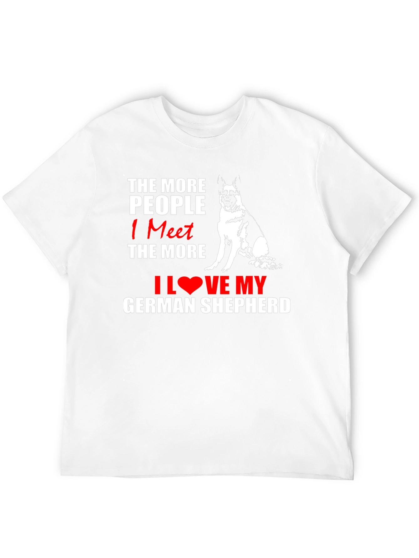 German Shepherd Lover Graphic Tee