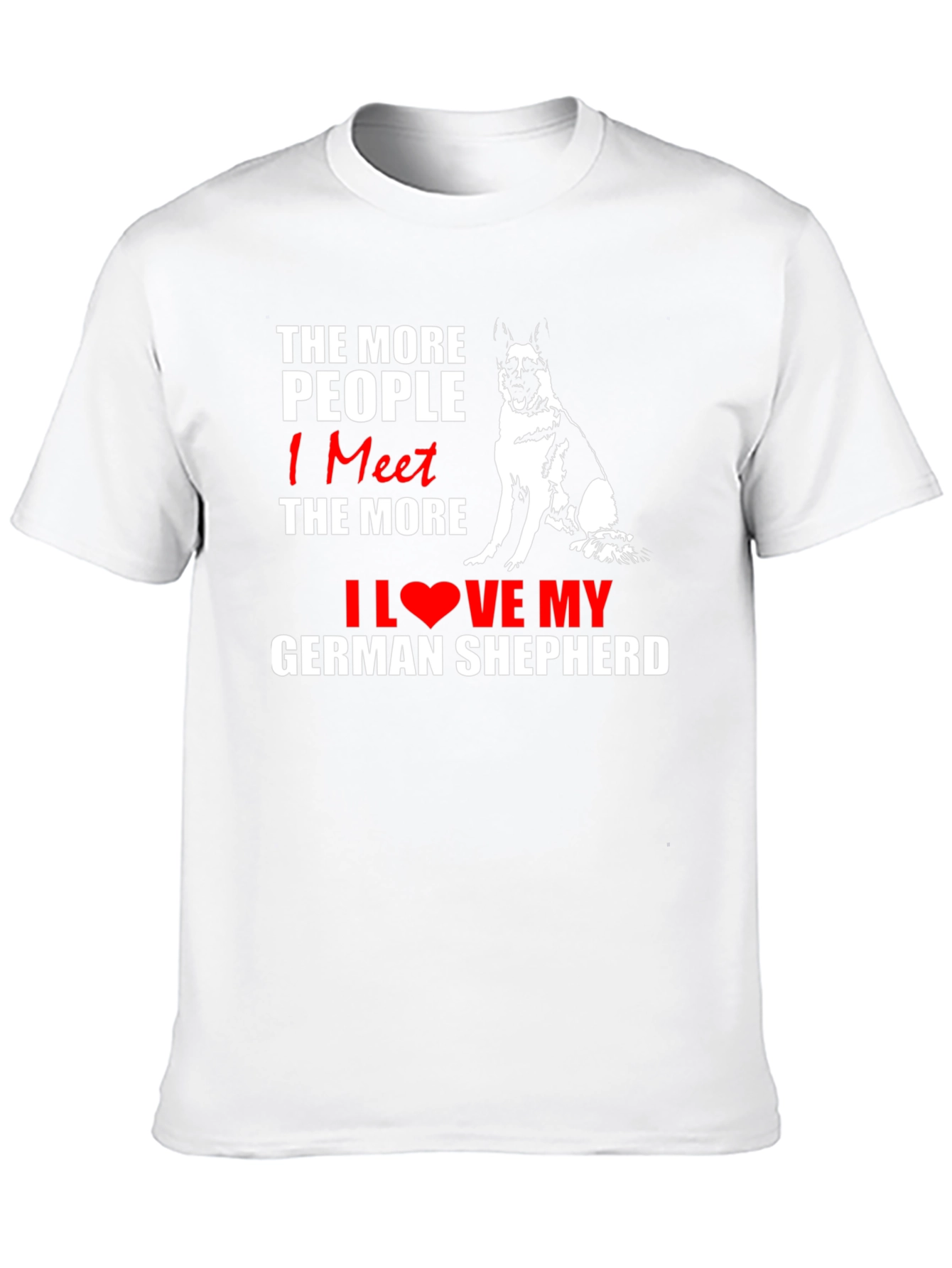 German Shepherd Lover Graphic Tee