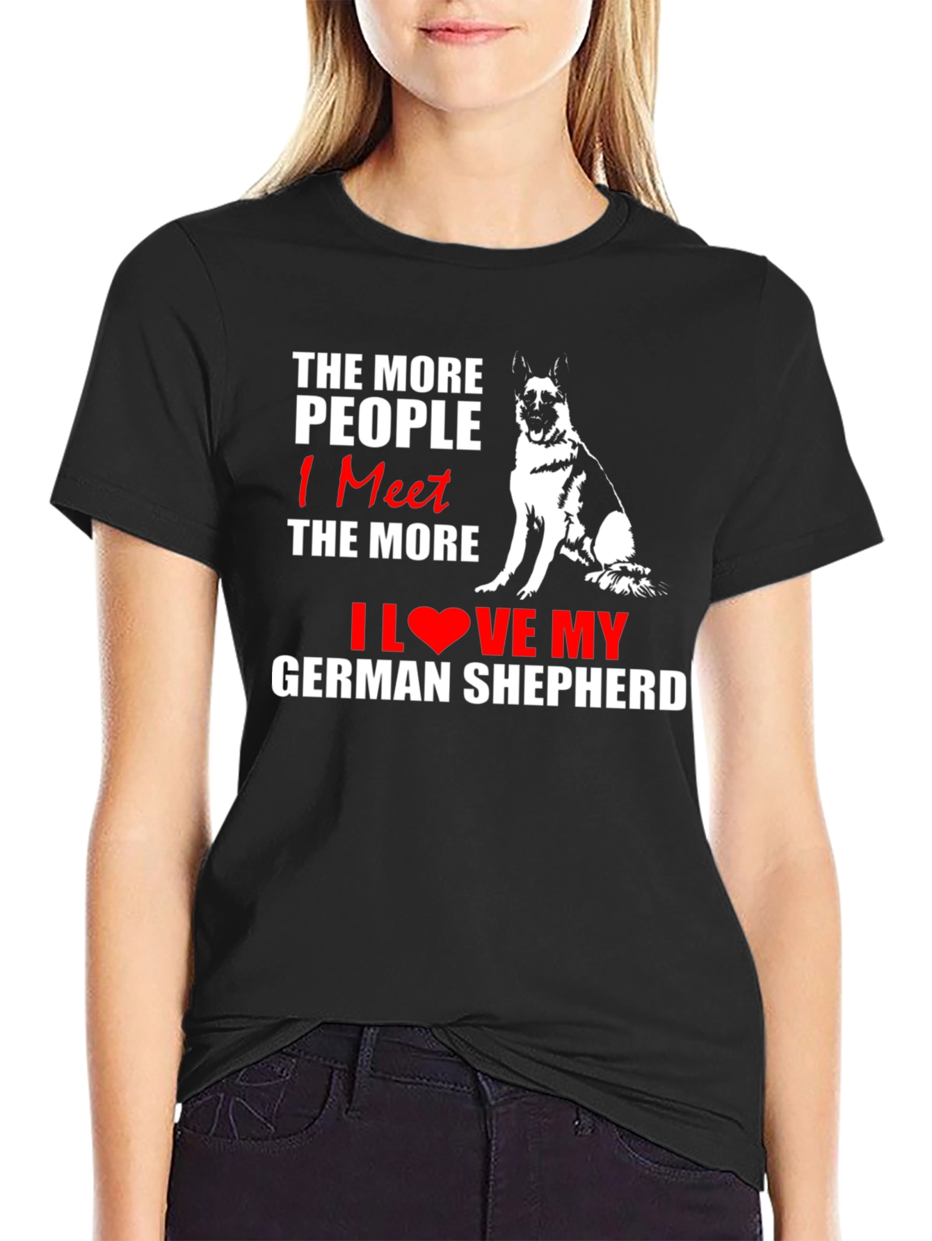German Shepherd Lover Graphic Tee