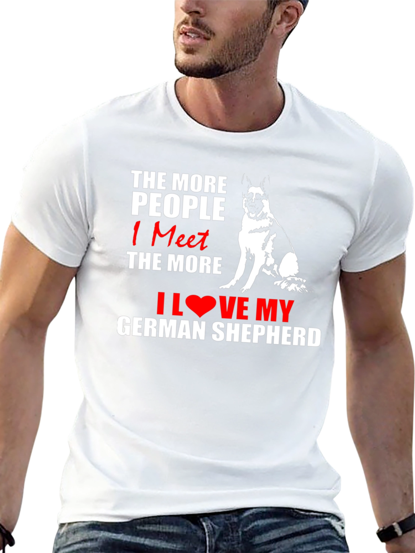 German Shepherd Lover Graphic Tee