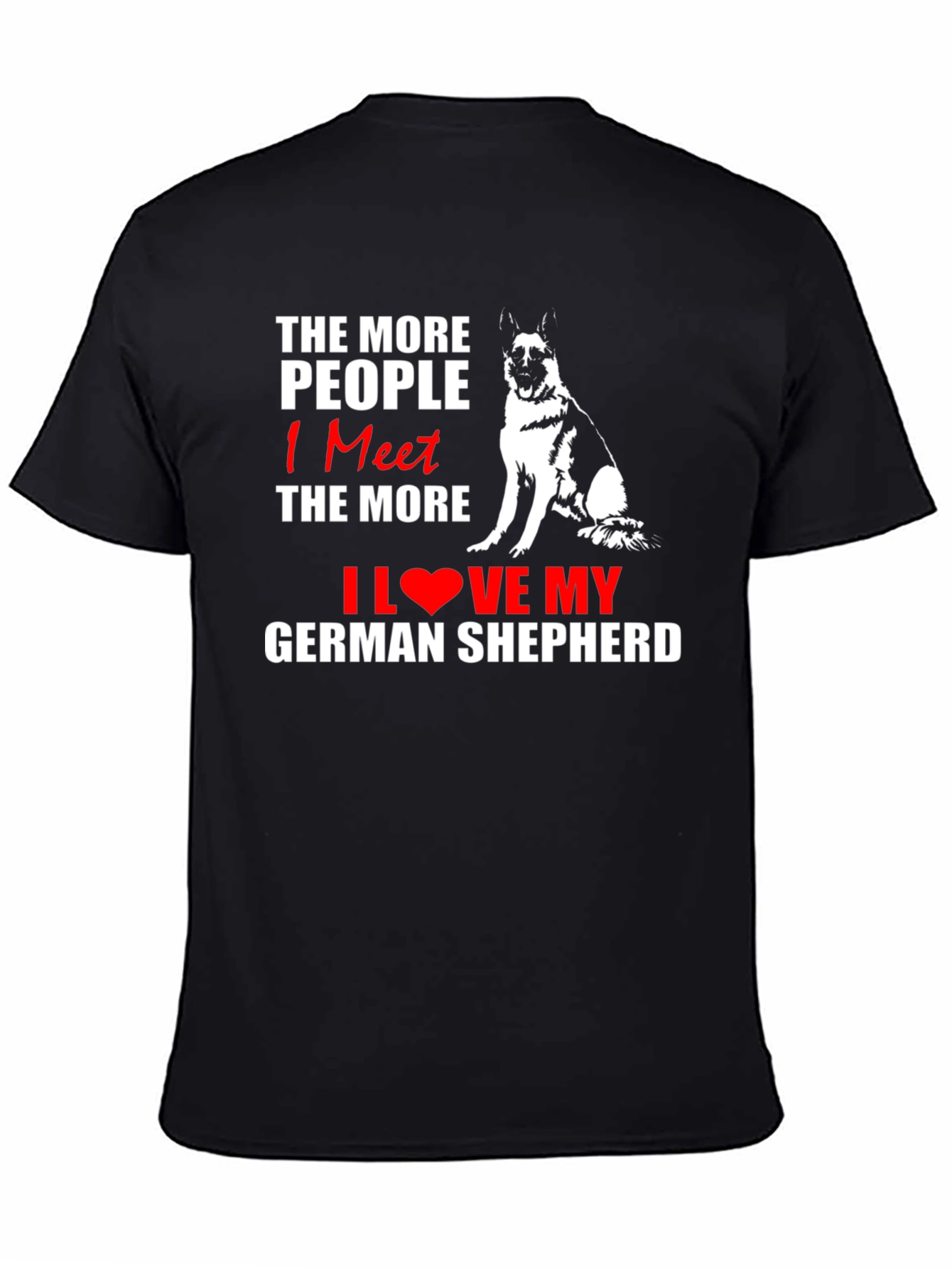 German Shepherd Lover Graphic Tee