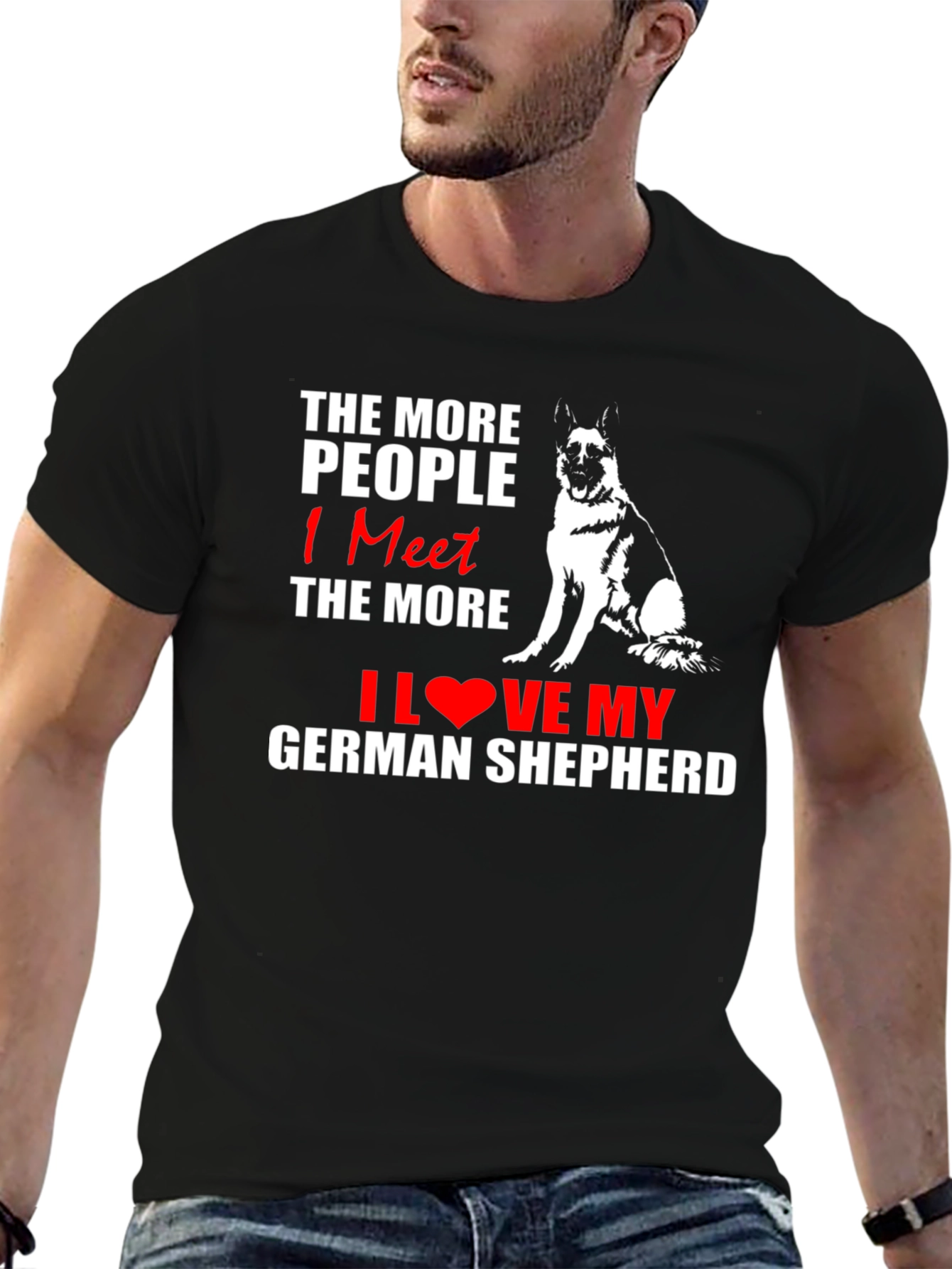 German Shepherd Lover Graphic Tee