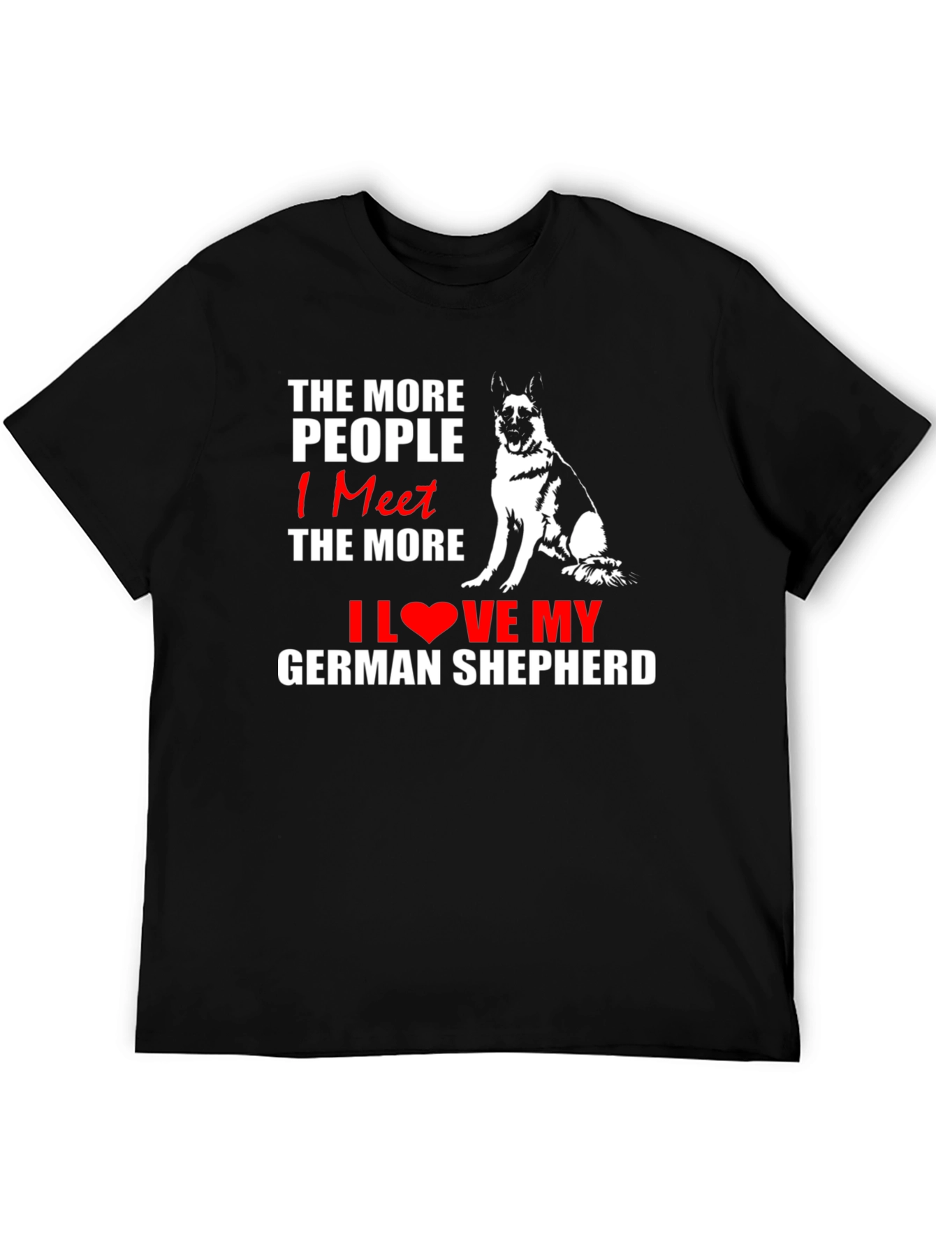 German Shepherd Lover Graphic Tee