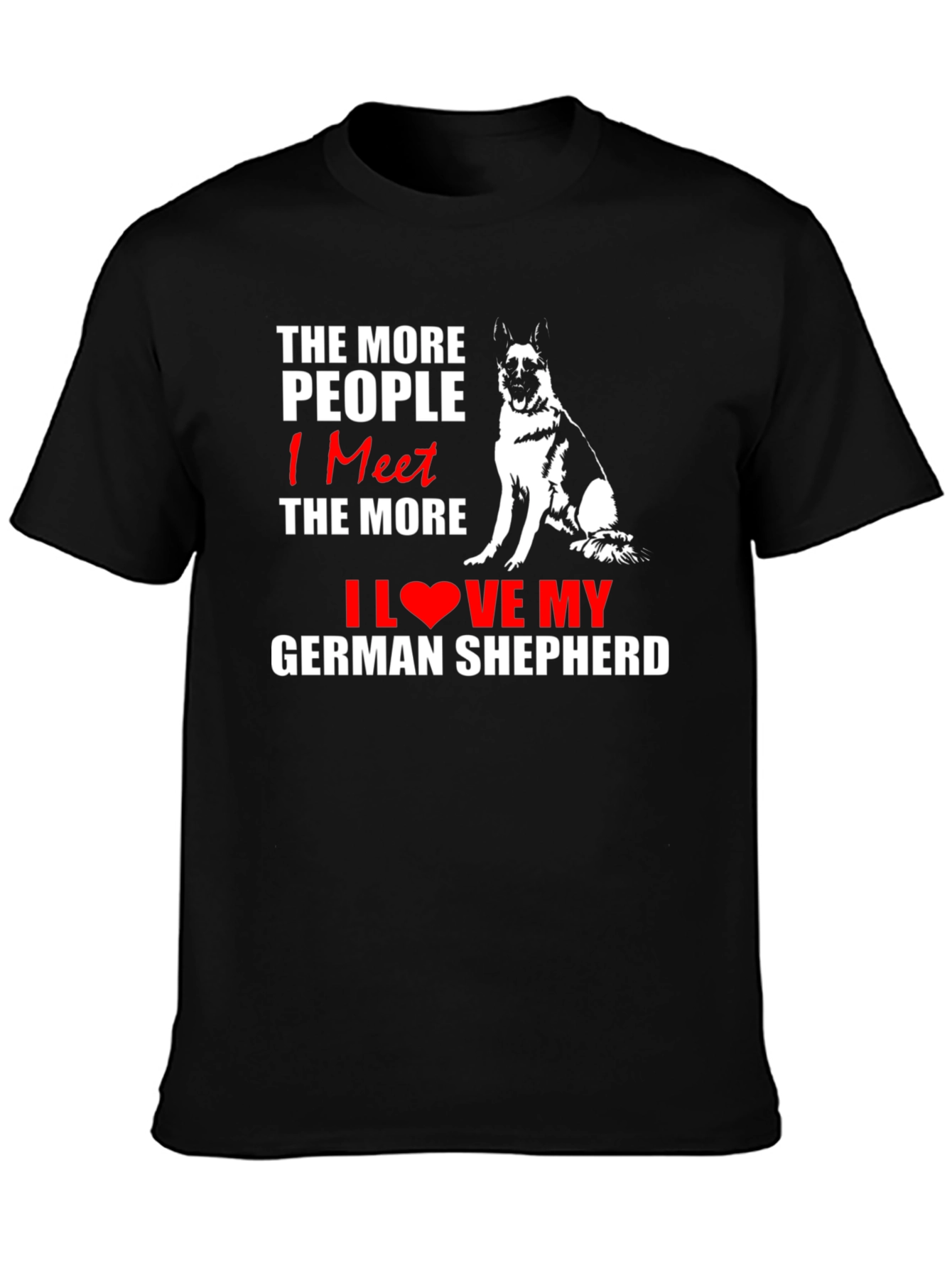 German Shepherd Lover Graphic Tee