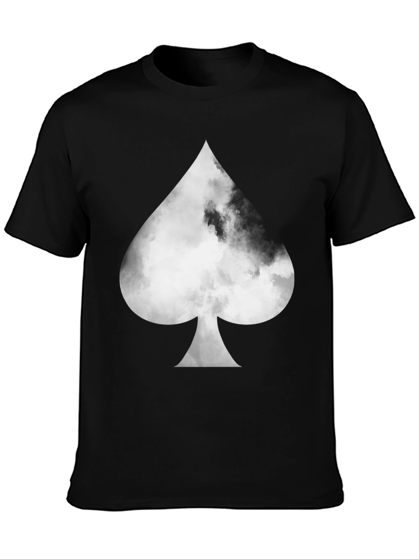 Spade Cloud Graphic T-Shirt - Casual Style