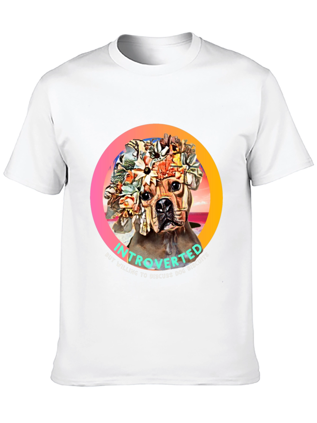 Introverted Dog Biscuit T-Shirt