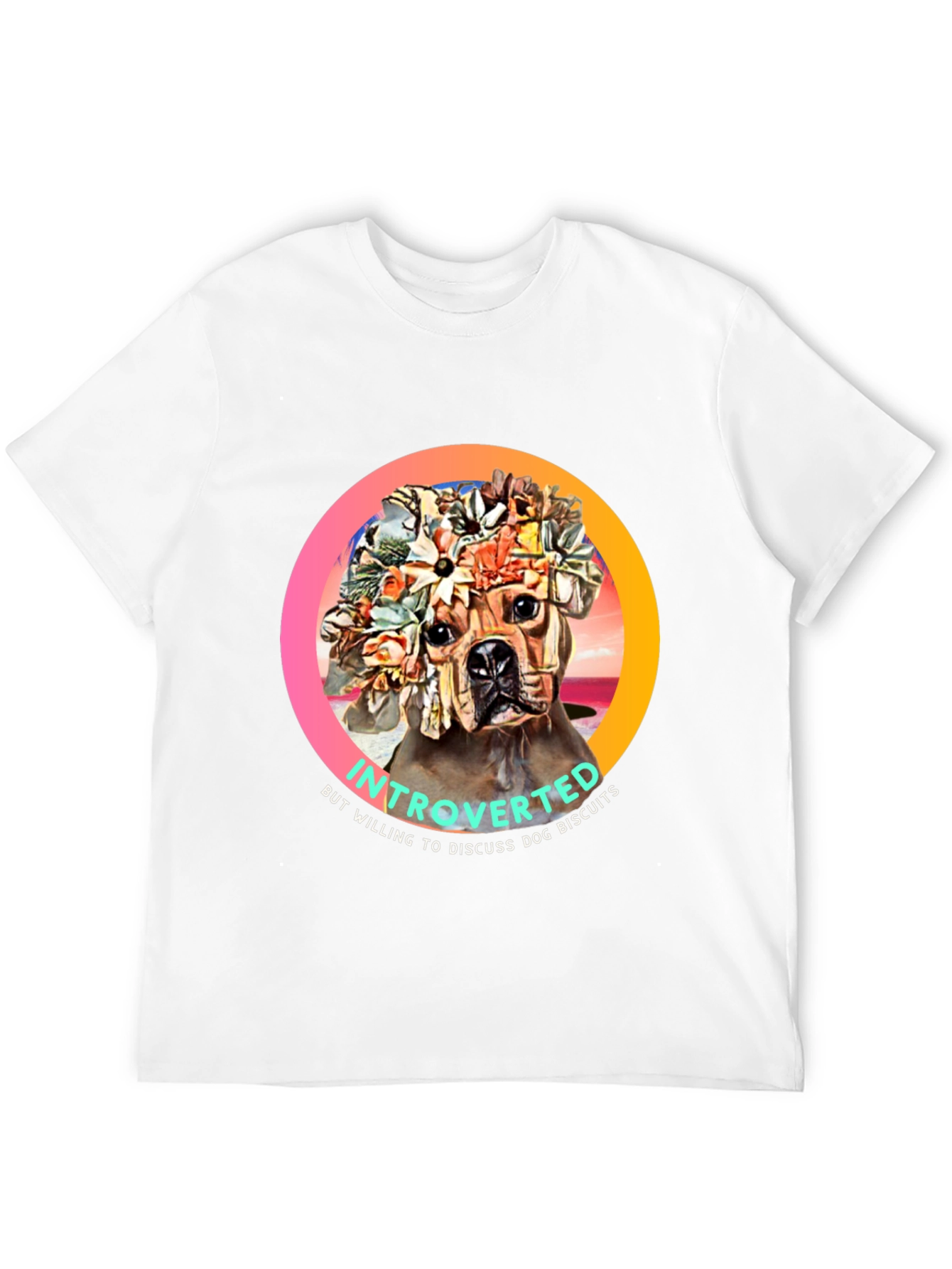 Introverted Dog Biscuit T-Shirt