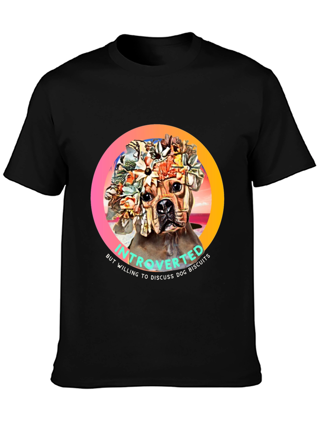 Introverted Dog Biscuit T-Shirt