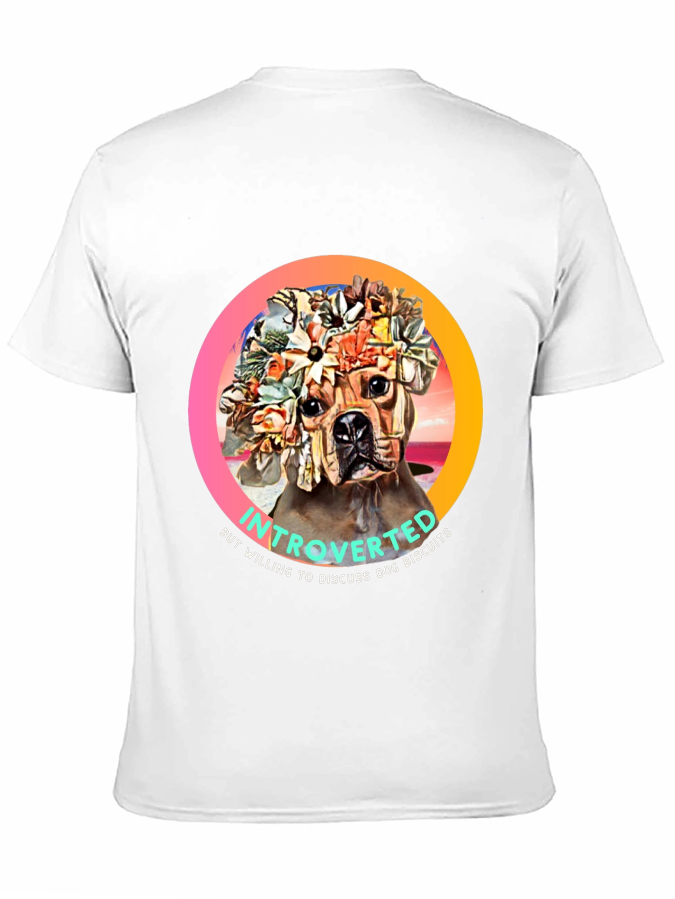 Introverted Dog Biscuit T-Shirt