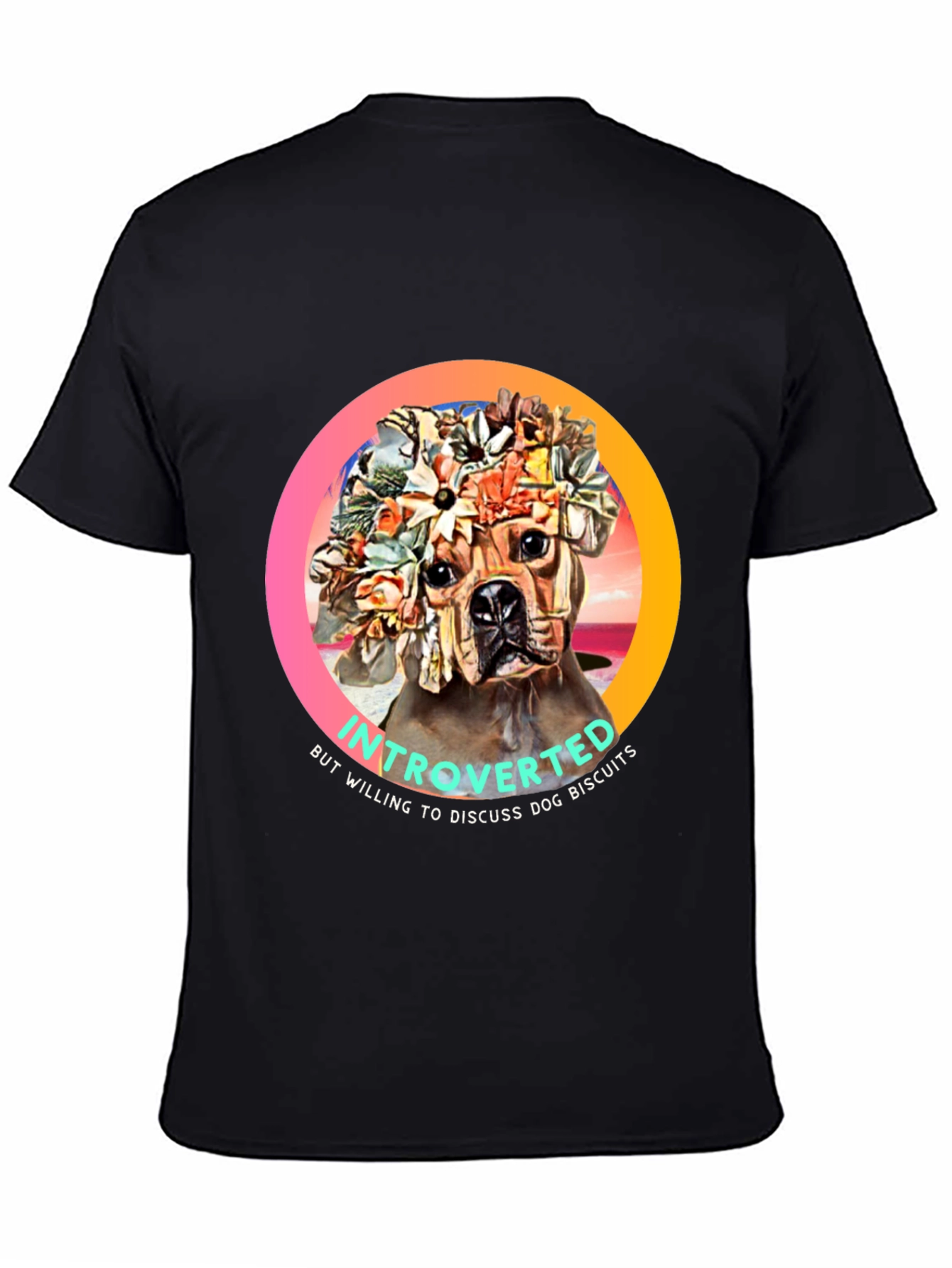 Introverted Dog Biscuit T-Shirt