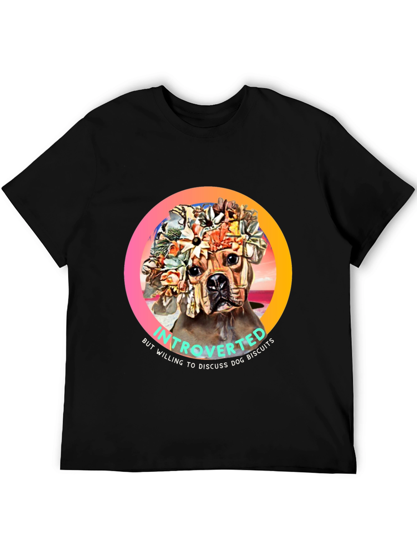 Introverted Dog Biscuit T-Shirt