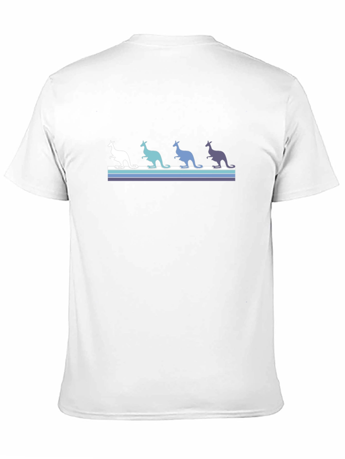 Retro Kangaroo T-Shirt - Black
