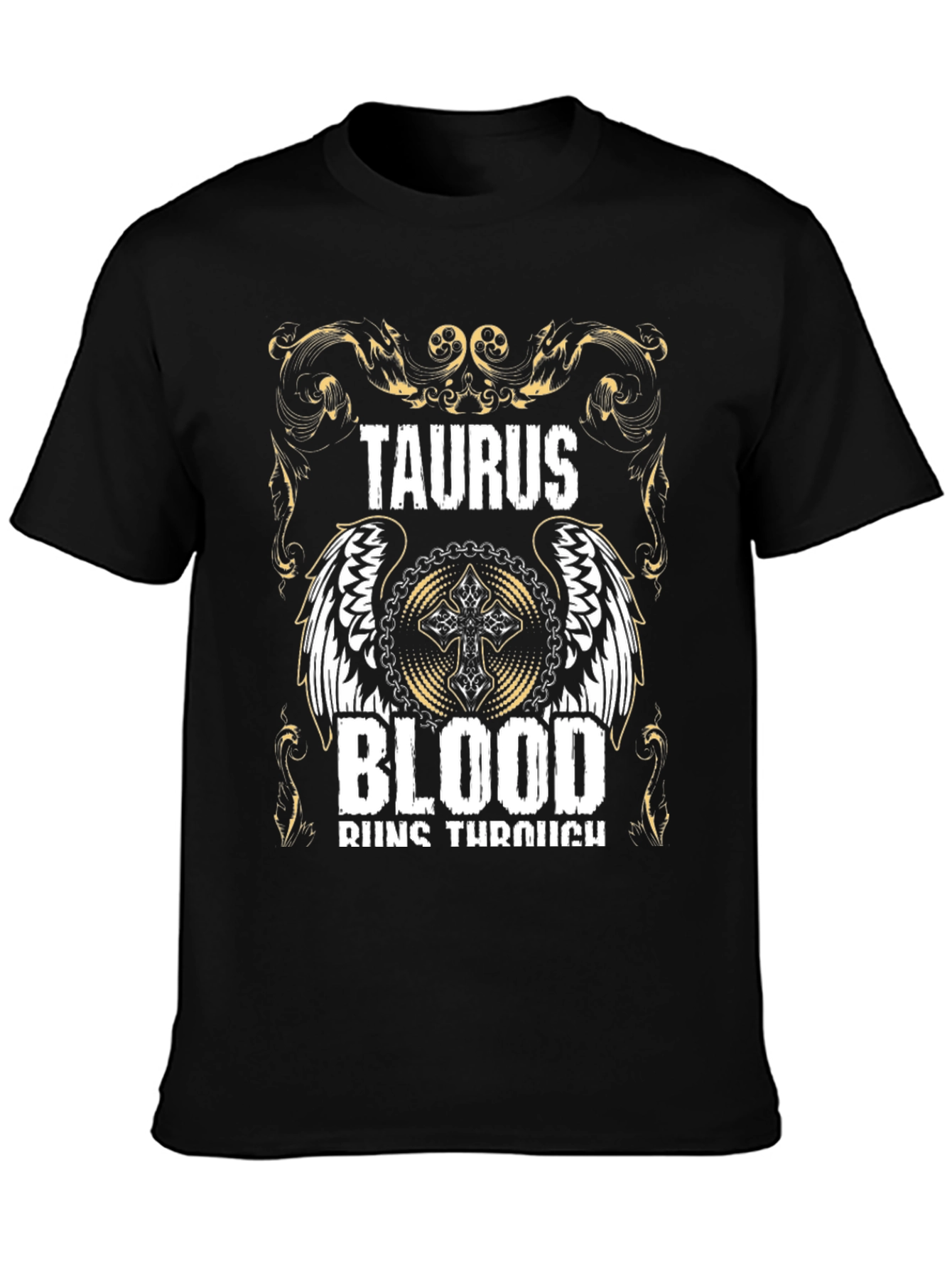 Taurus Blood Graphic Tee - Zodiac Style