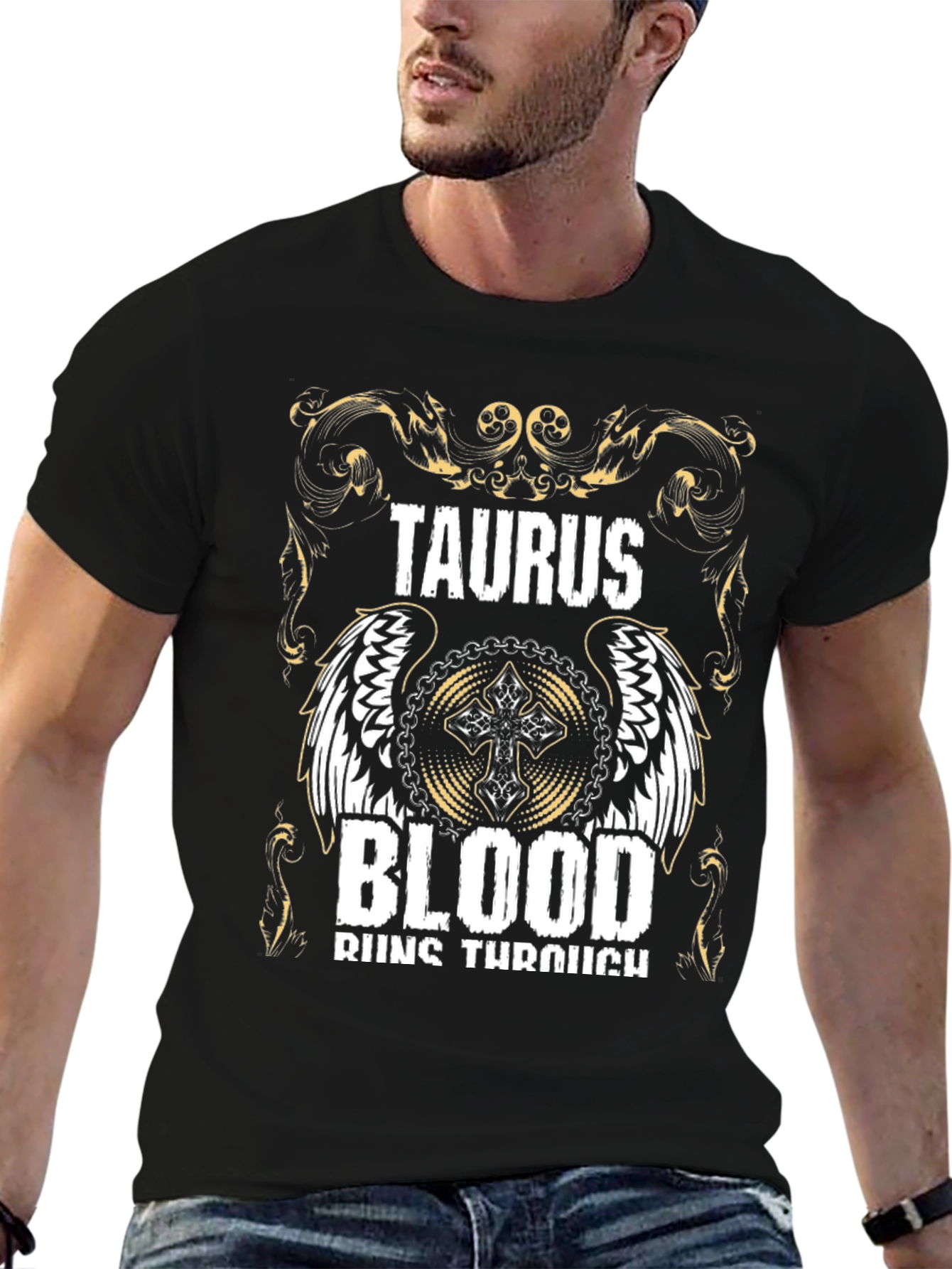 Taurus Blood Graphic Tee - Zodiac Style