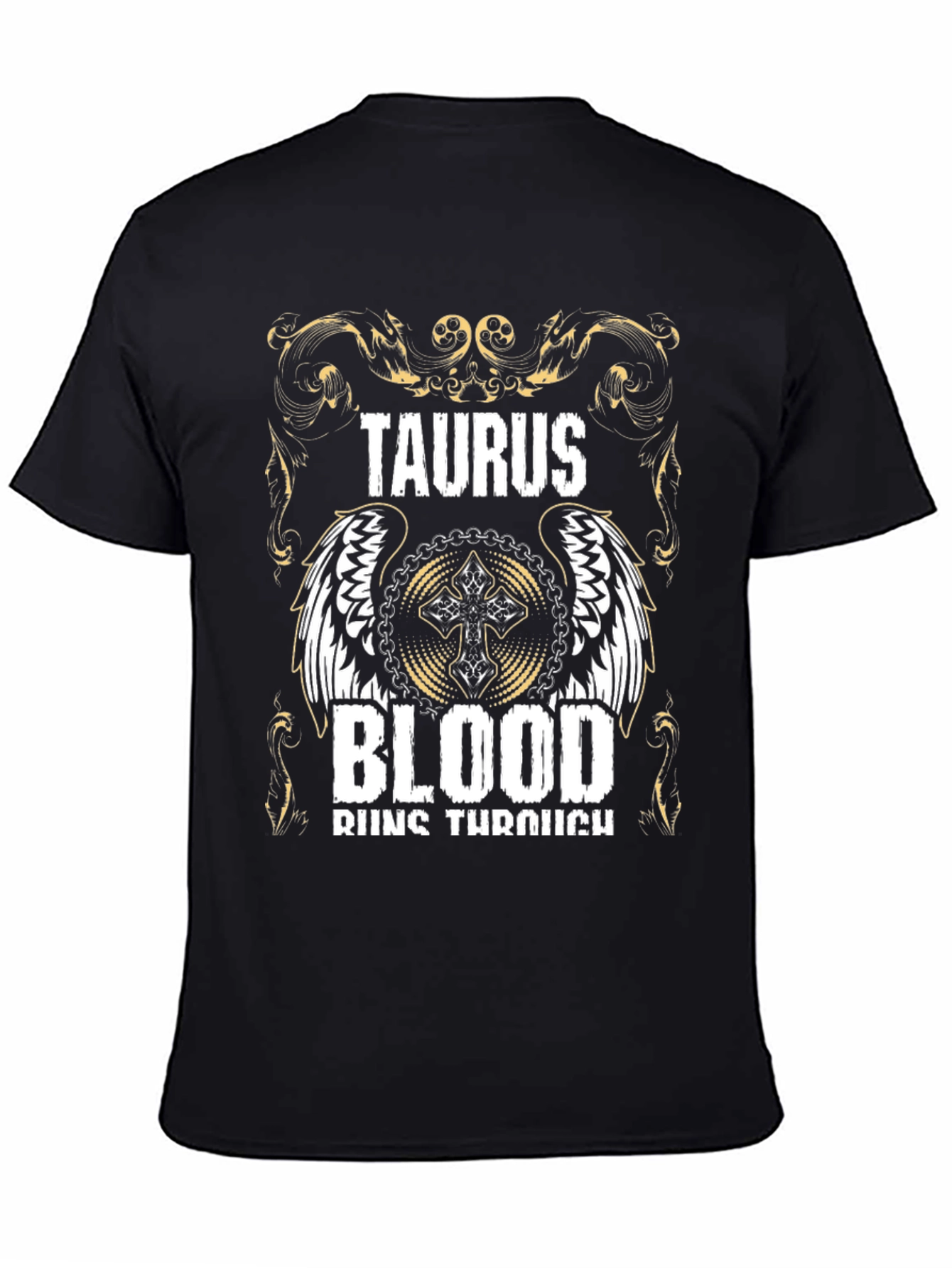 Taurus Blood Graphic Tee - Zodiac Style