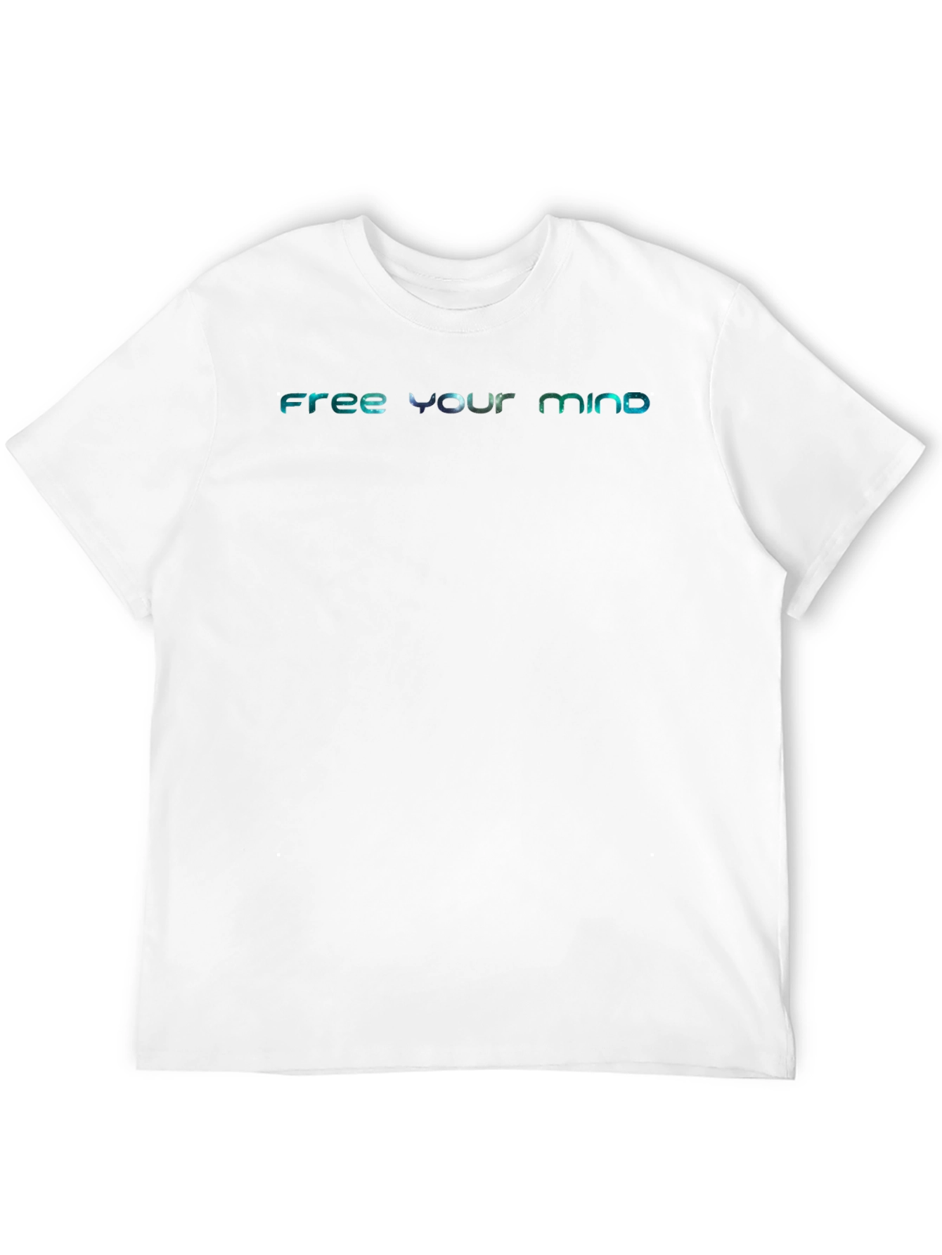 Free Your Mind Graphic Tee - Black Casual T-Shirt