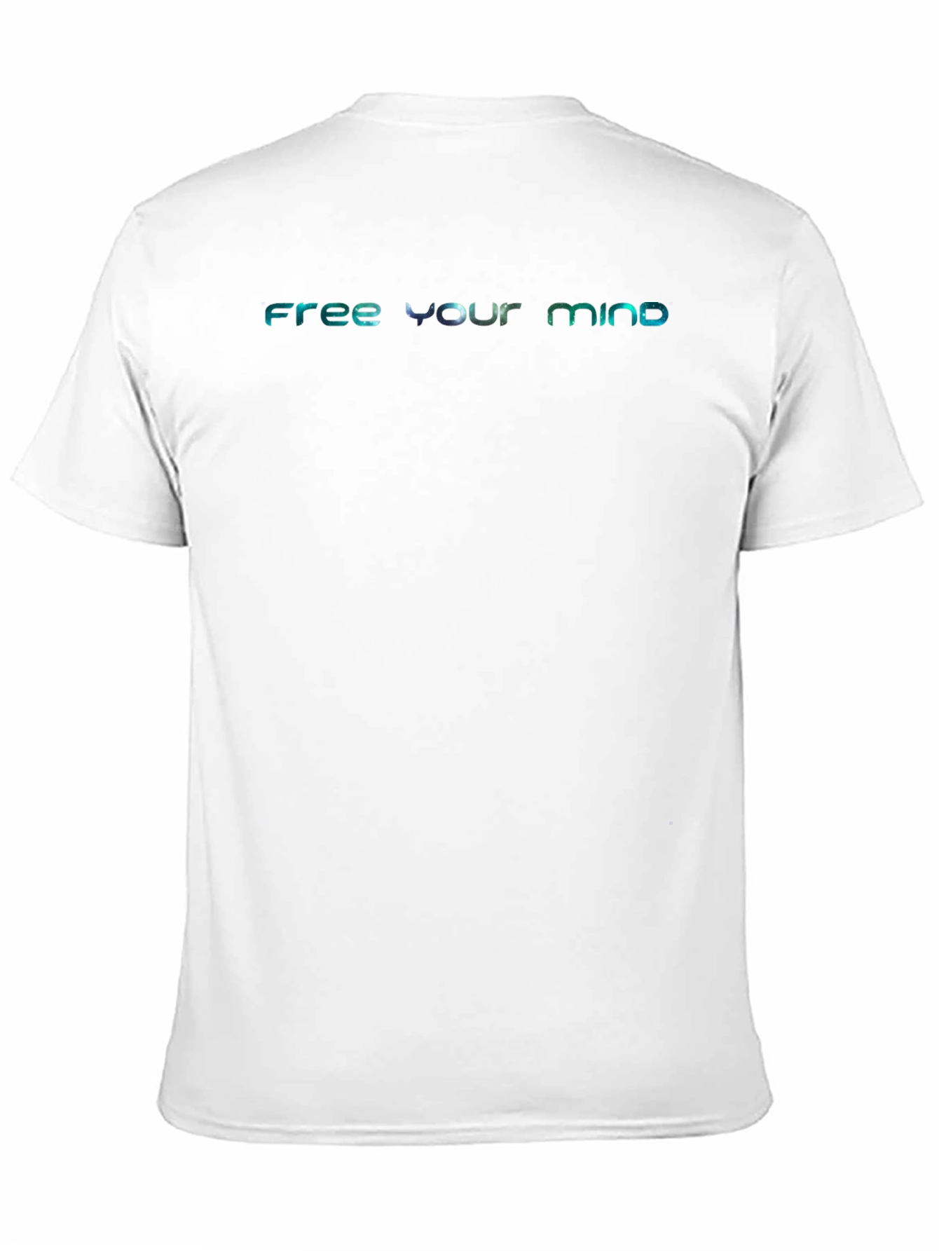 Free Your Mind Graphic Tee - Black Casual T-Shirt