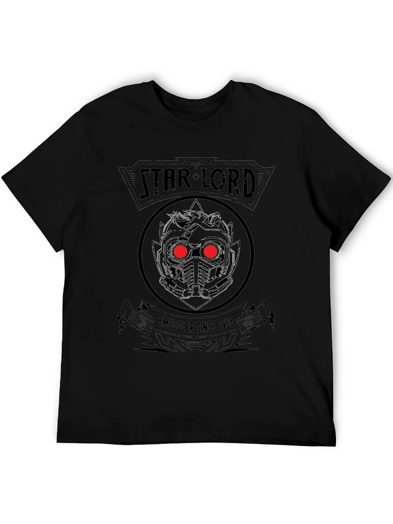 Star Lord Smuggler Since 1988 Black T-Shirt