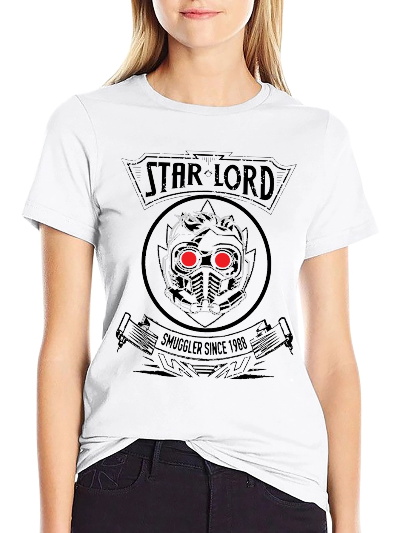 Star Lord Smuggler Since 1988 Black T-Shirt