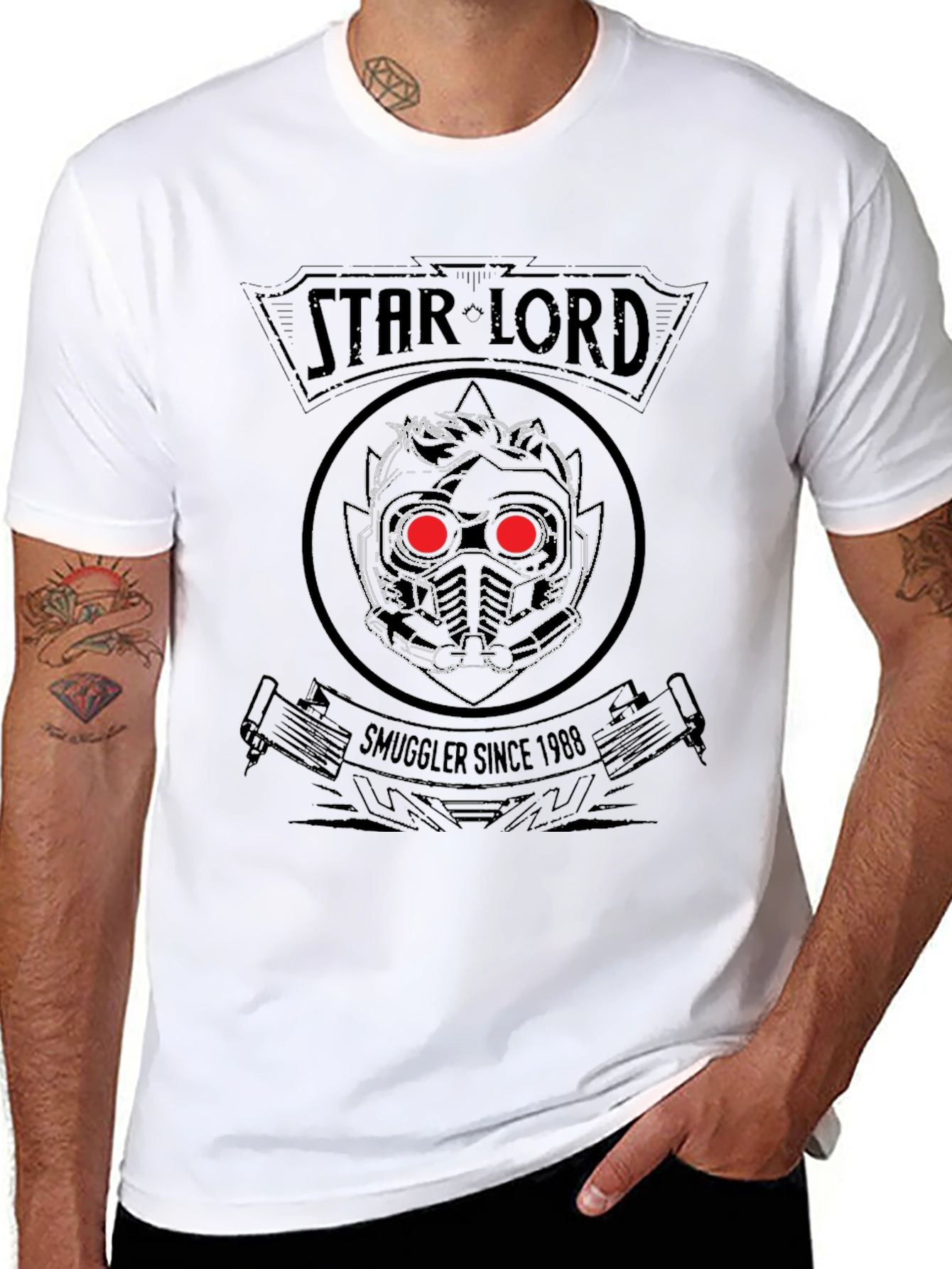 Star Lord Smuggler Since 1988 Black T-Shirt