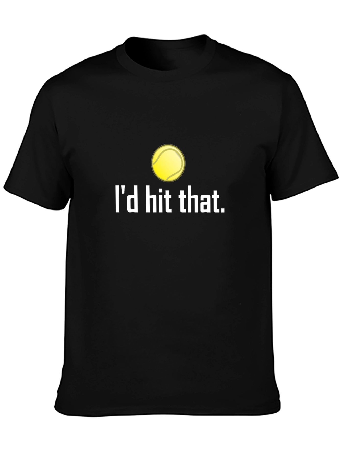 Id Hit That Tennis Graphic Tee