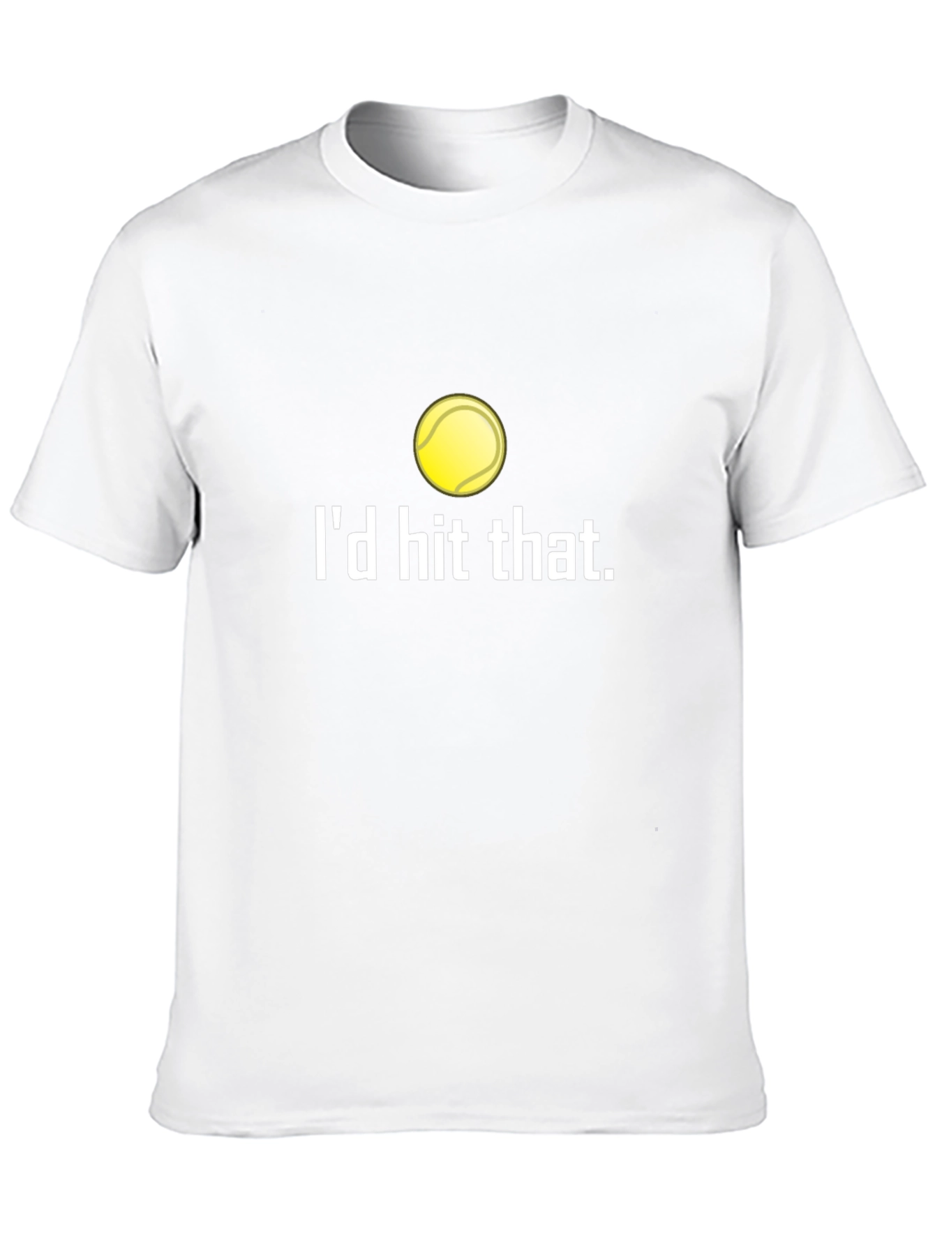 Id Hit That Tennis Graphic Tee