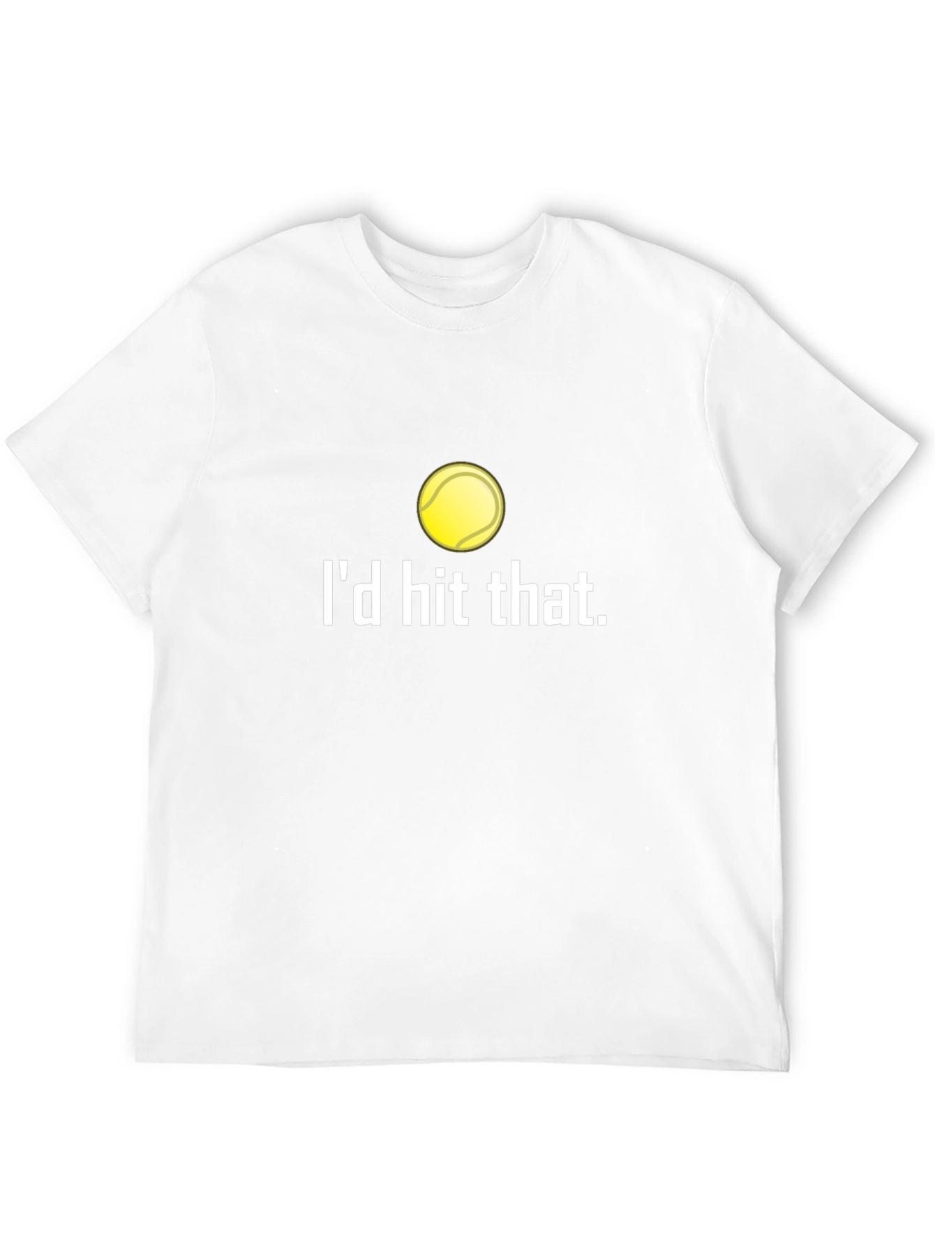 Id Hit That Tennis Graphic Tee