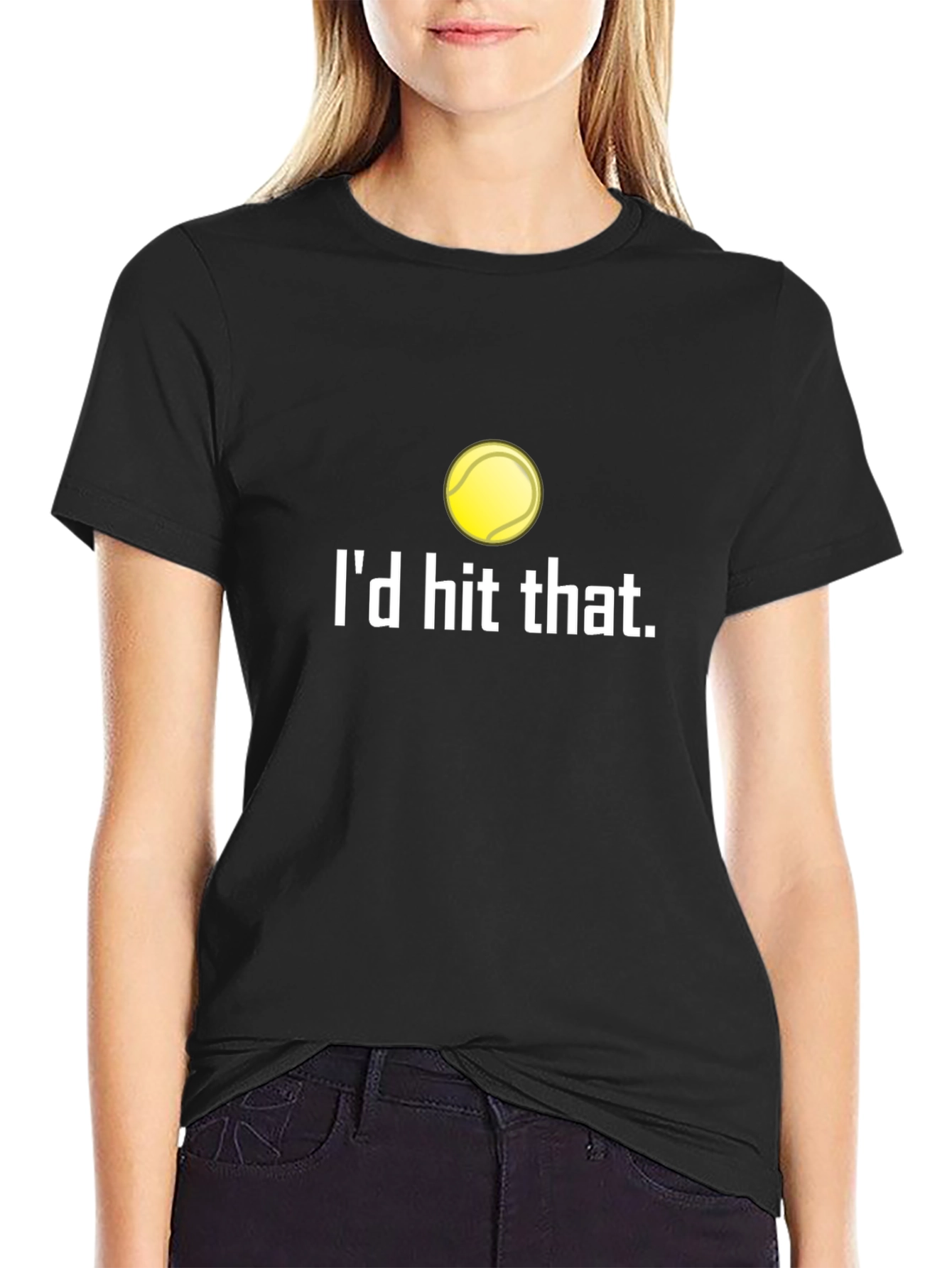 Id Hit That Tennis Graphic Tee