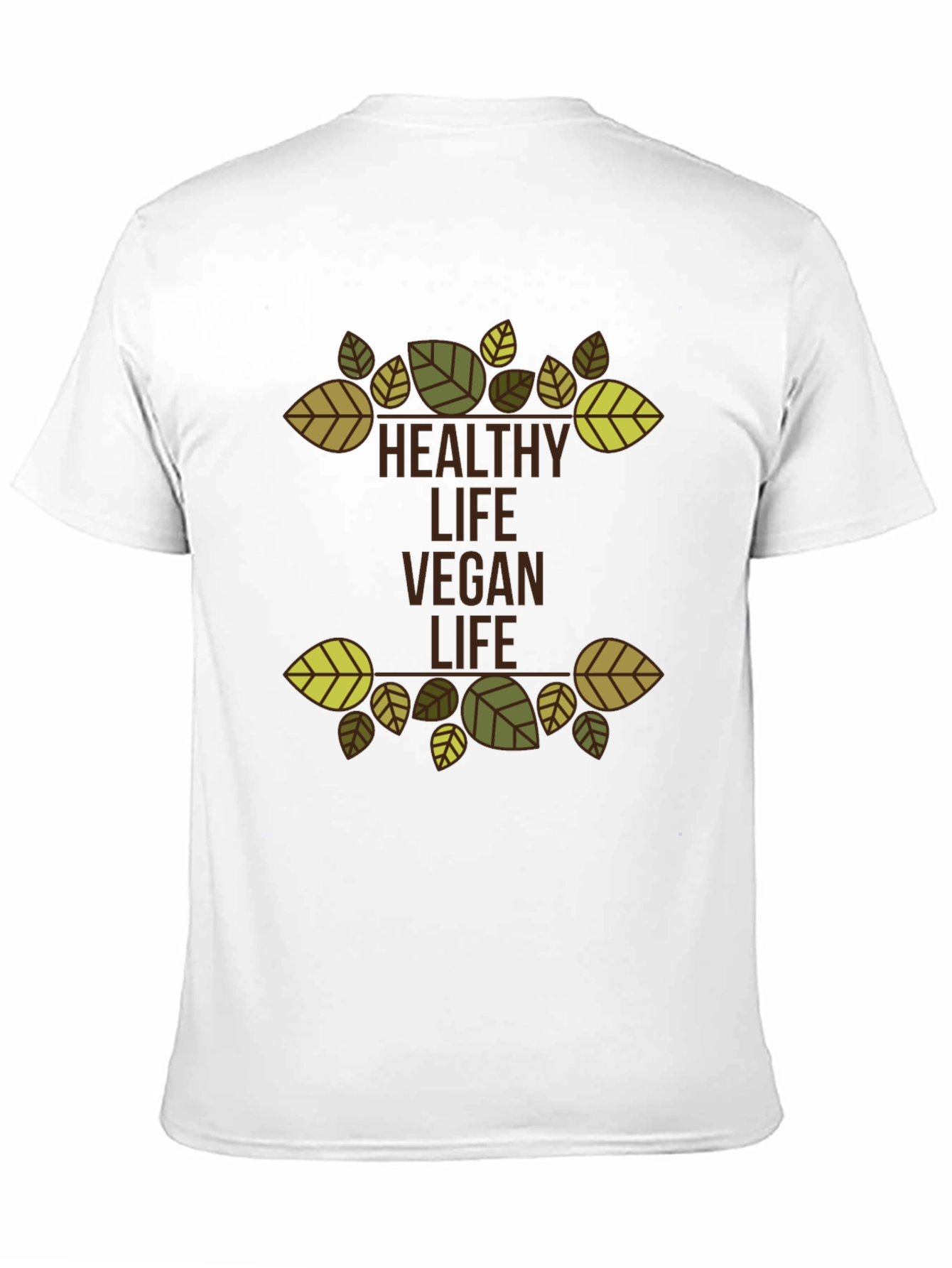 Healthy Vegan Life Graphic Tee