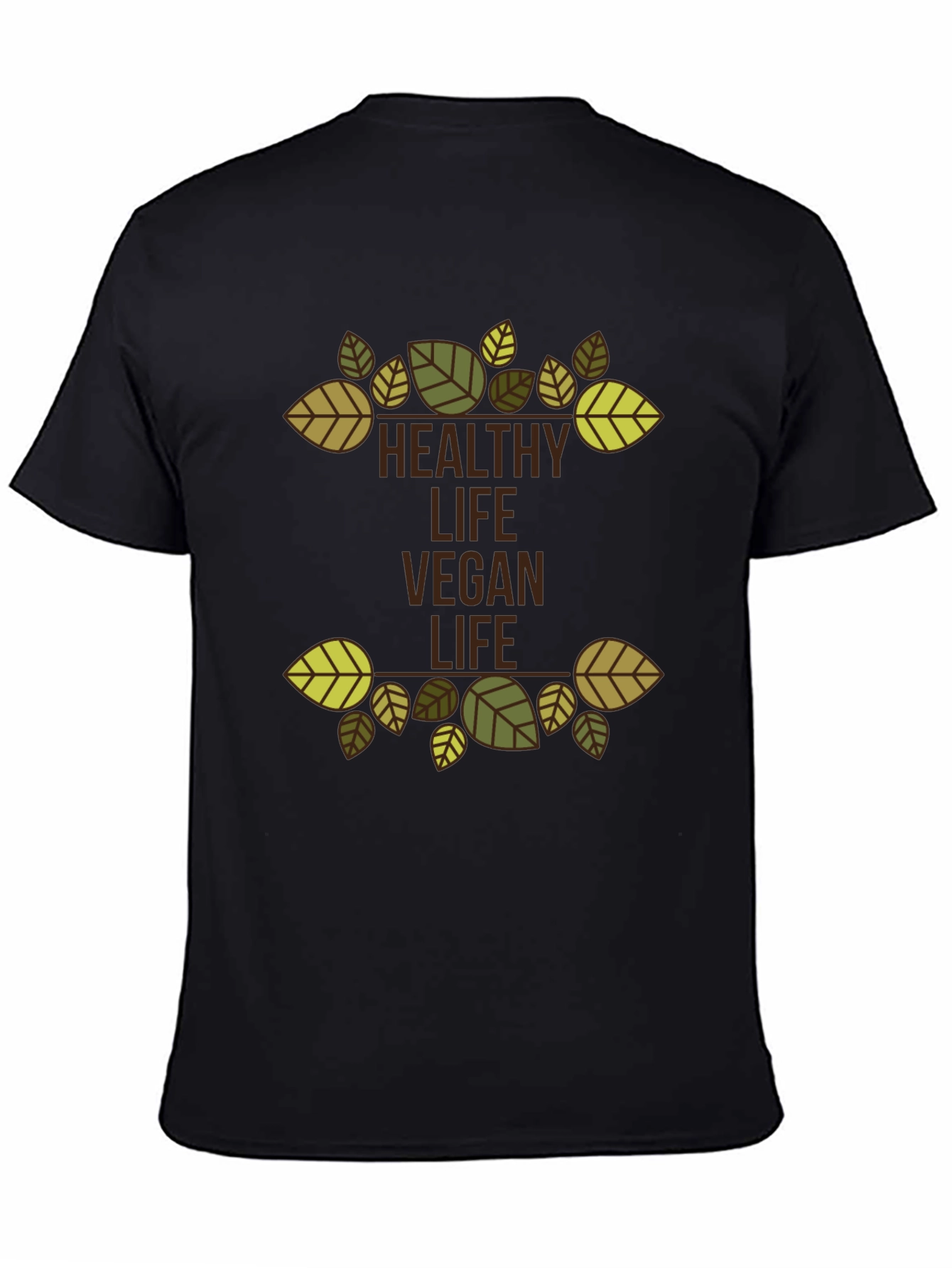 Healthy Vegan Life Graphic Tee