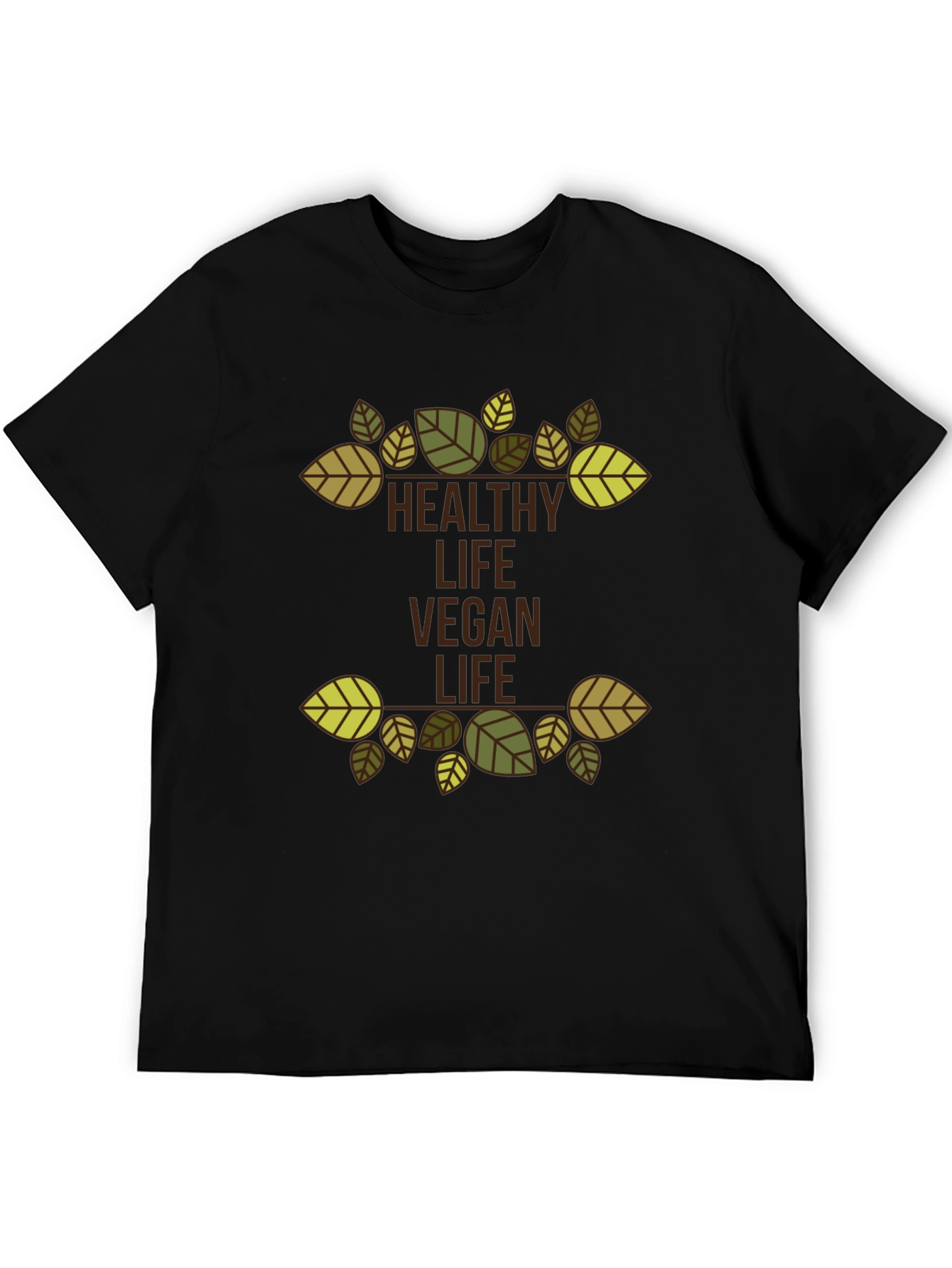 Healthy Vegan Life Graphic Tee