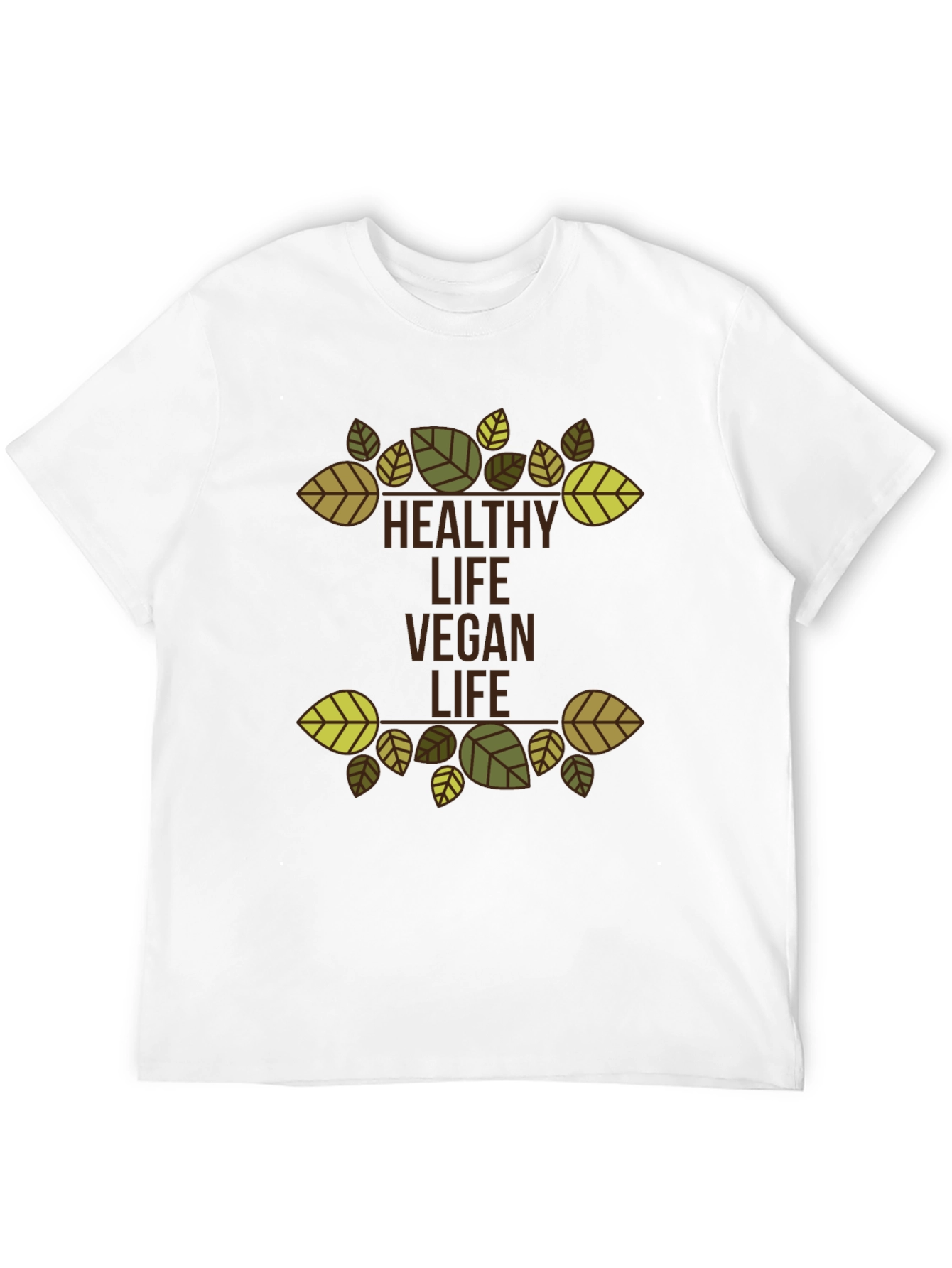 Healthy Vegan Life Graphic Tee