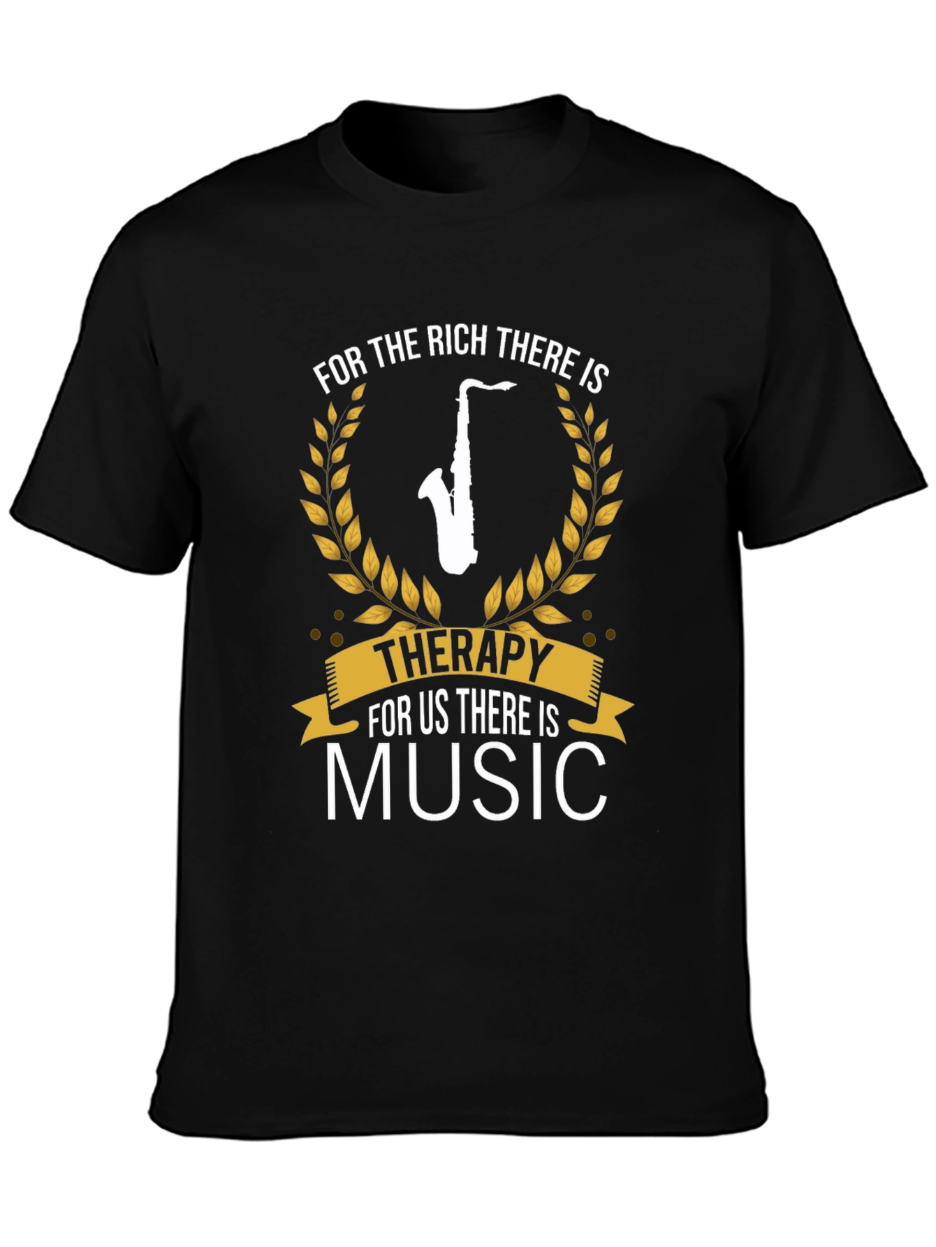 Music Therapy Saxophone T-Shirt