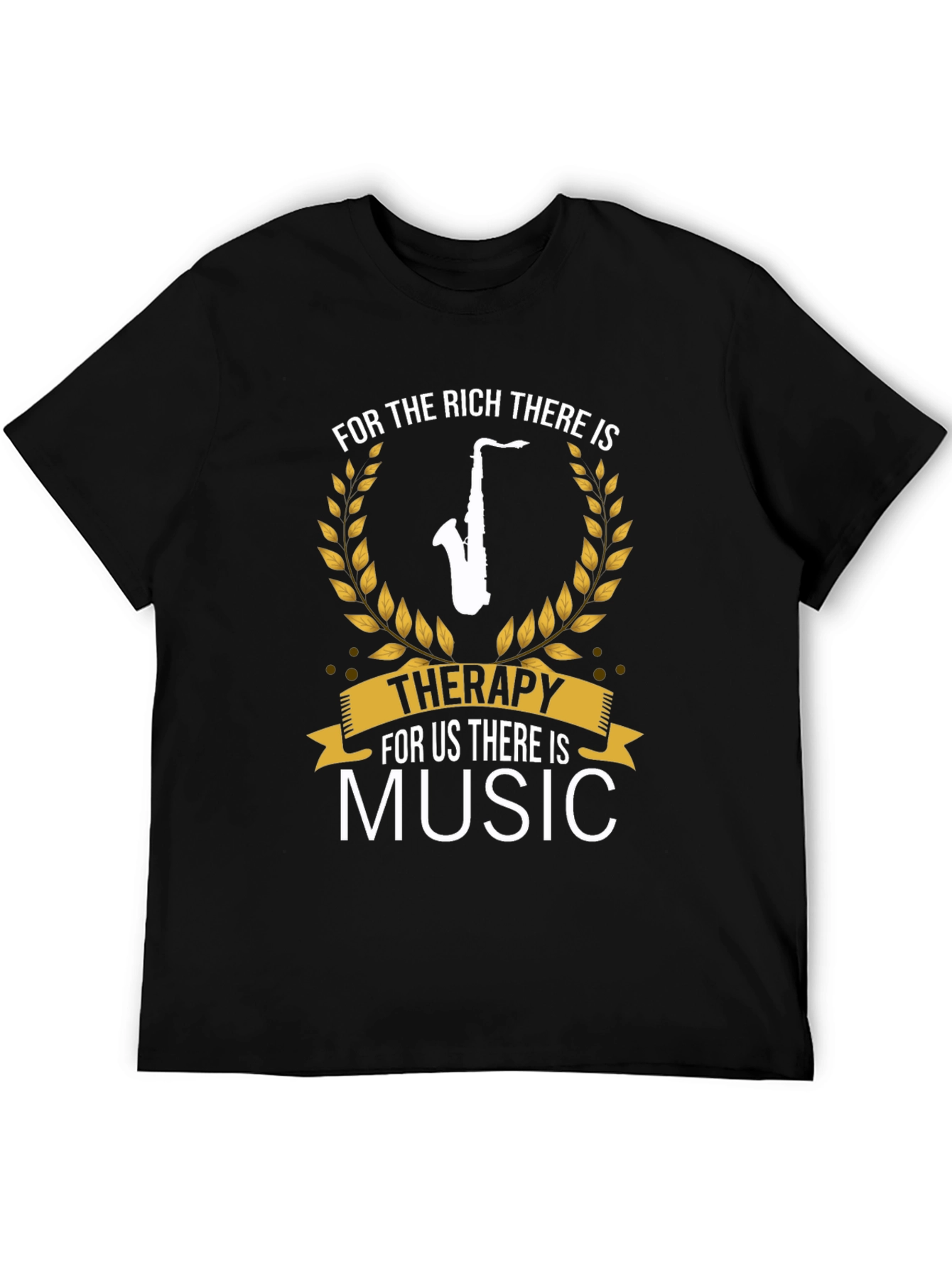 Music Therapy Saxophone T-Shirt